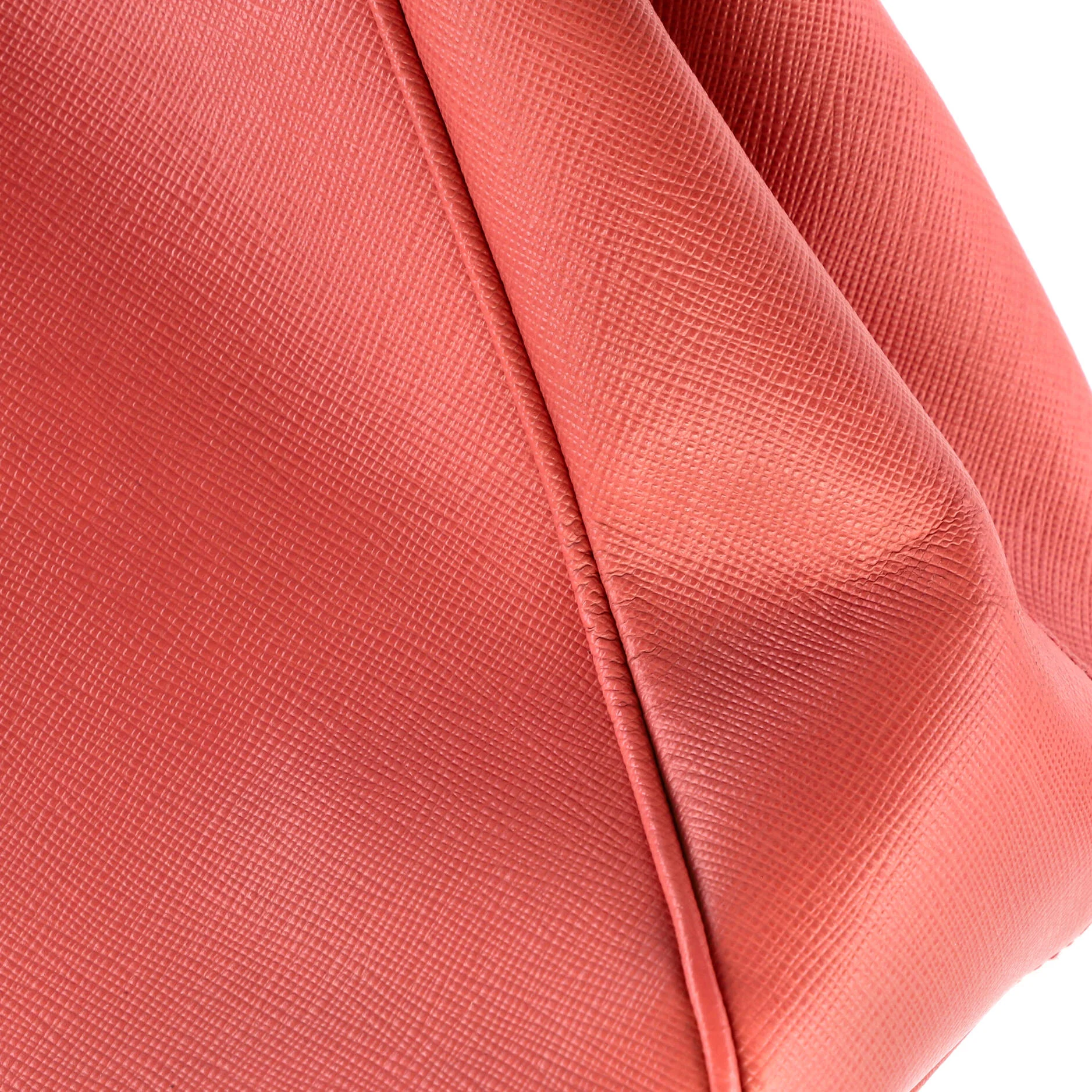 Lux Open Tote Saffiano Leather Large - Image 7