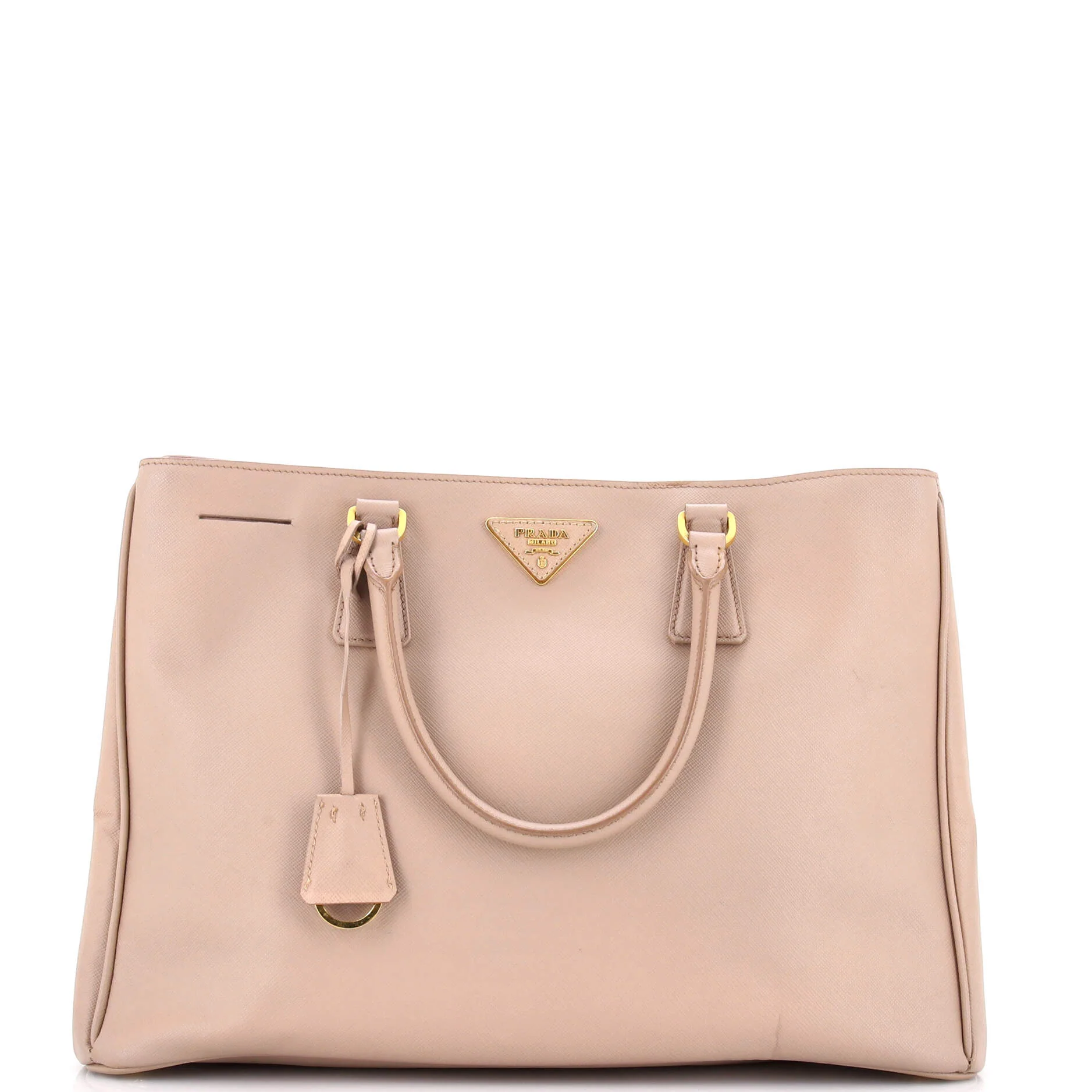 Lux Open Tote Saffiano Leather Large