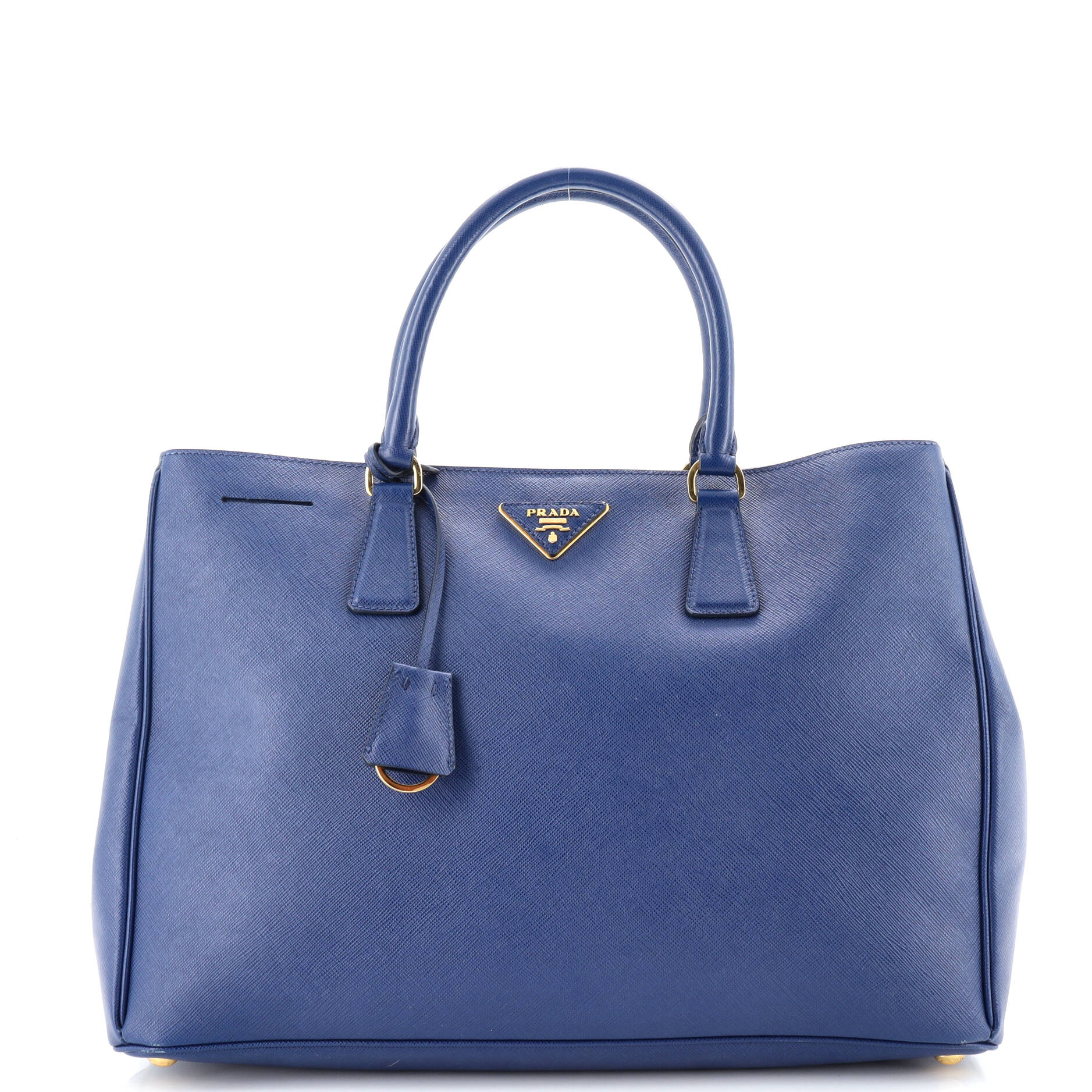 Lux Open Tote Saffiano Leather North South