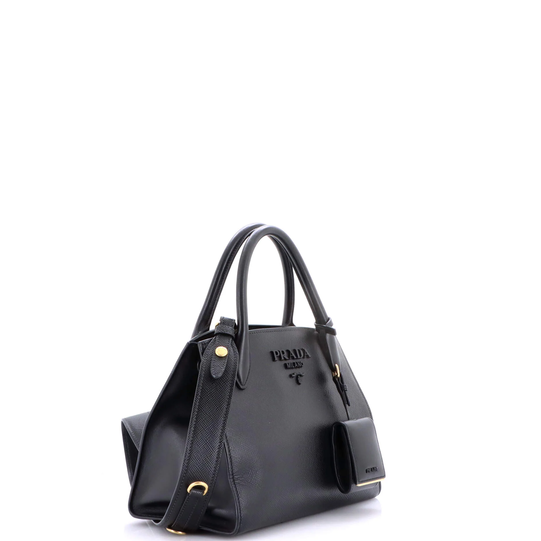 Monochrome Tote Saffiano with City Calf Small - Image 2