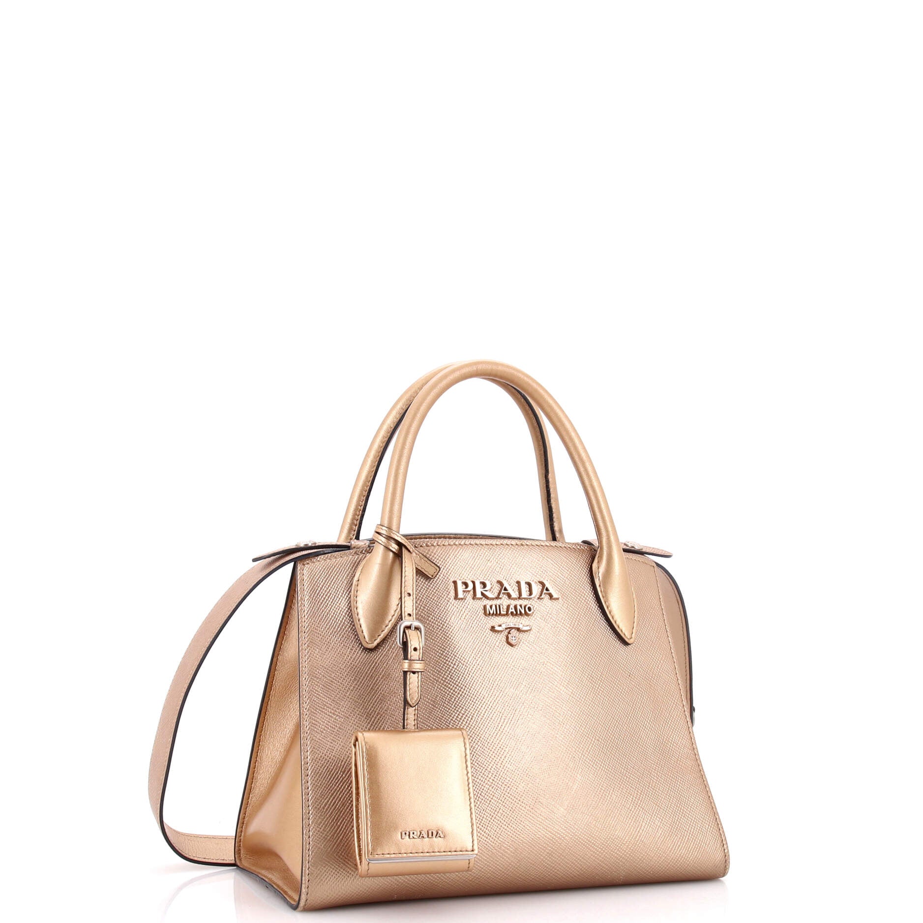 Monochrome Tote Saffiano with City Calf Small - Image 2