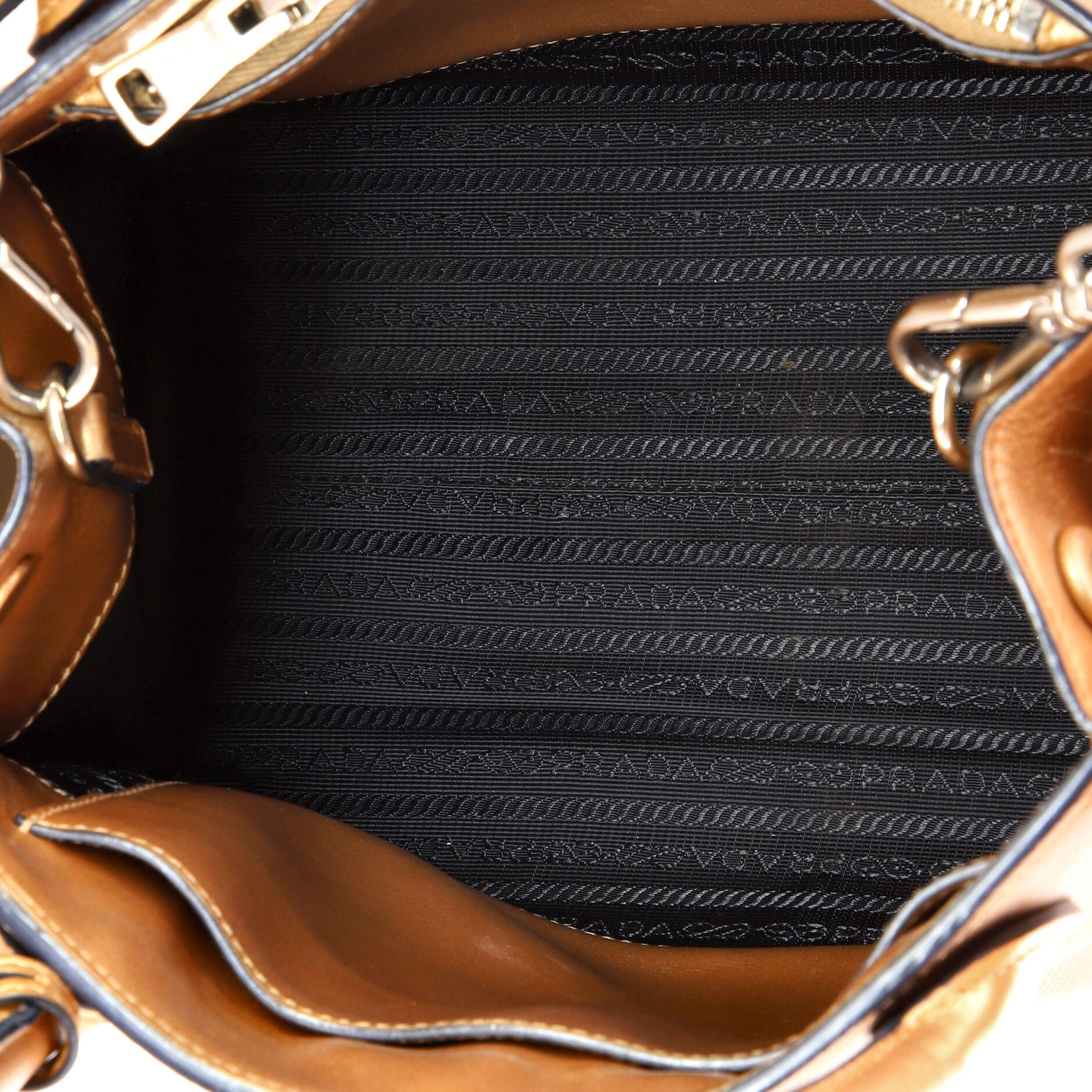 Monochrome Tote Saffiano with City Calf Small - Image 5