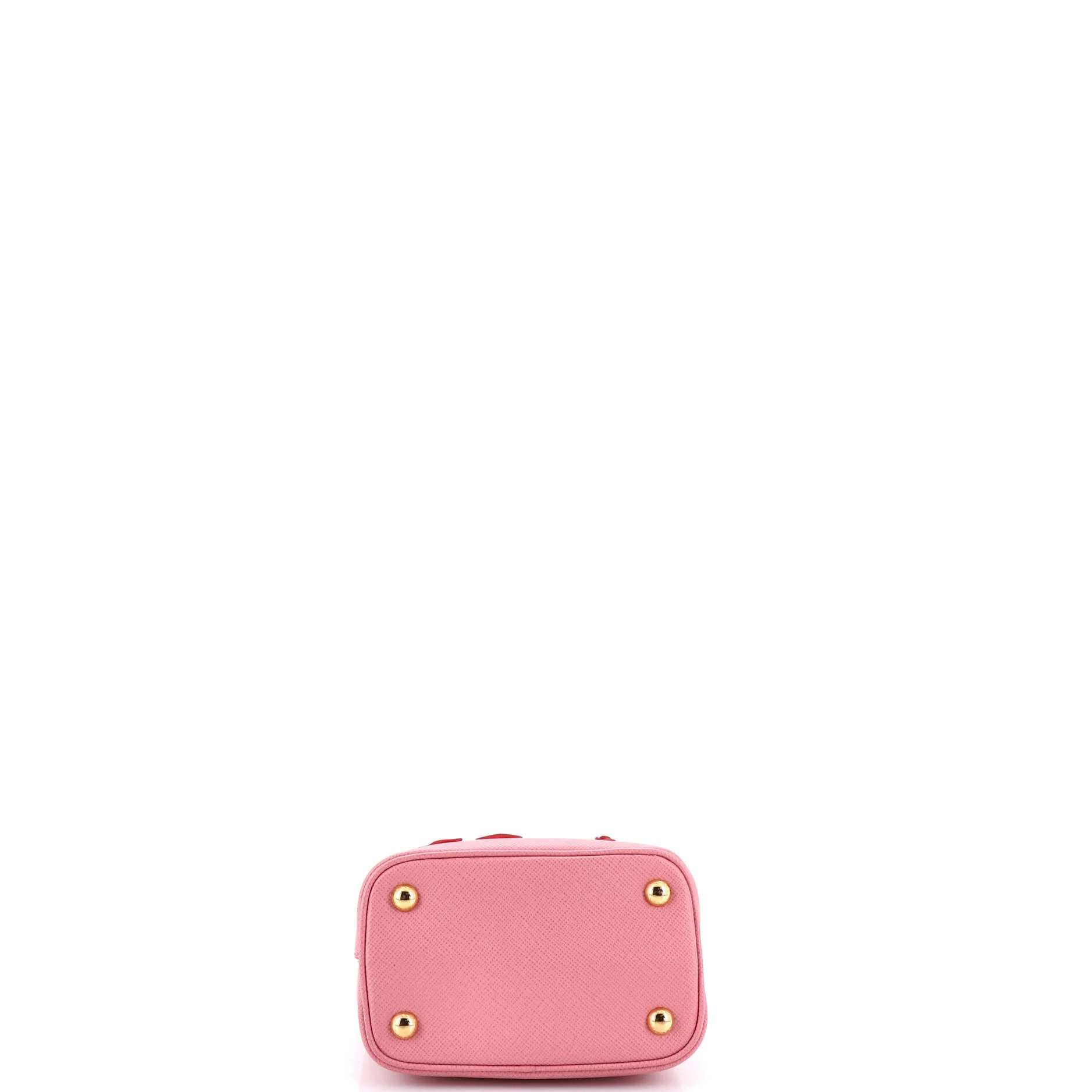 Panier Bucket Bag Embellished Saffiano Leather Small - Image 4