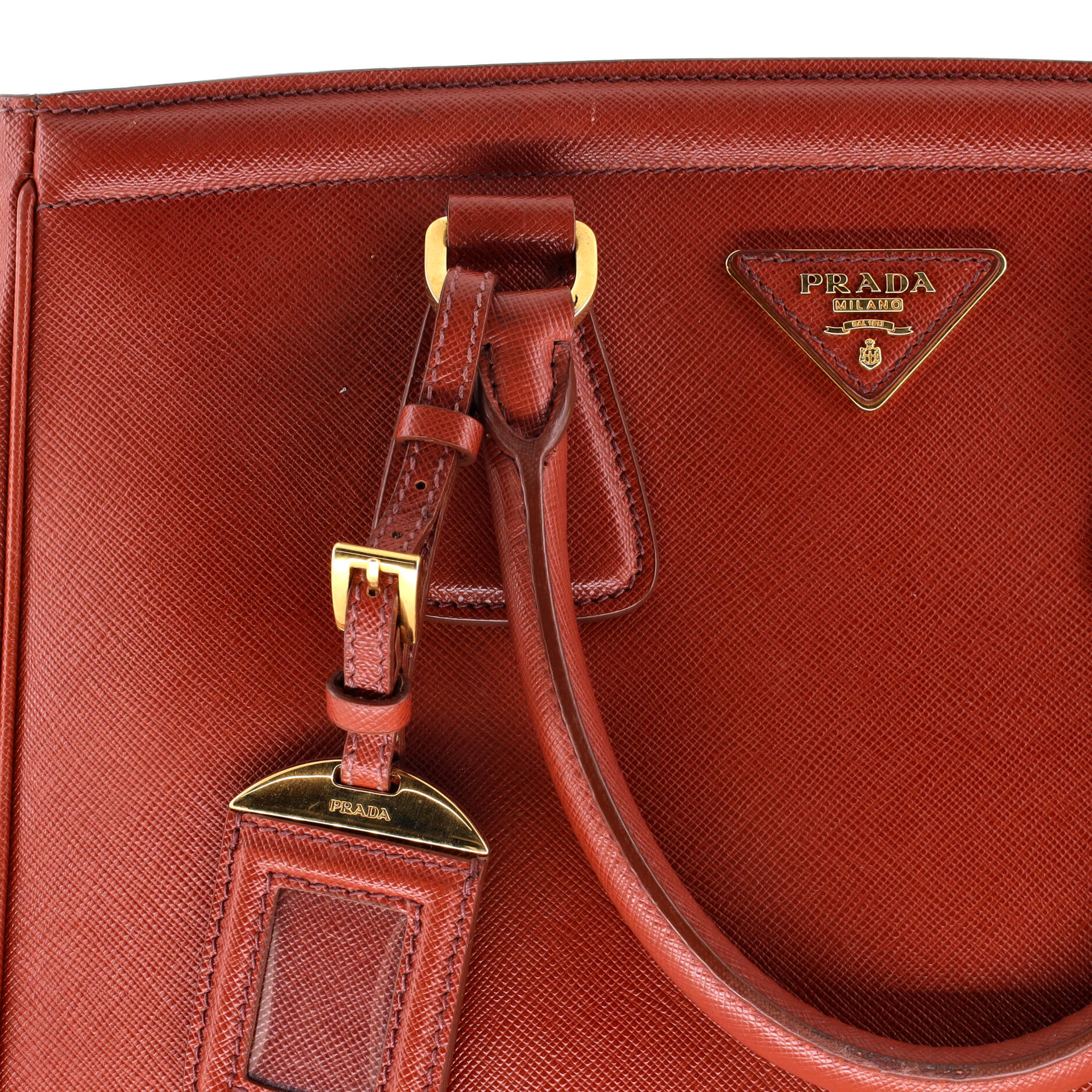 Parabole Tote Saffiano Leather Medium - Image 7