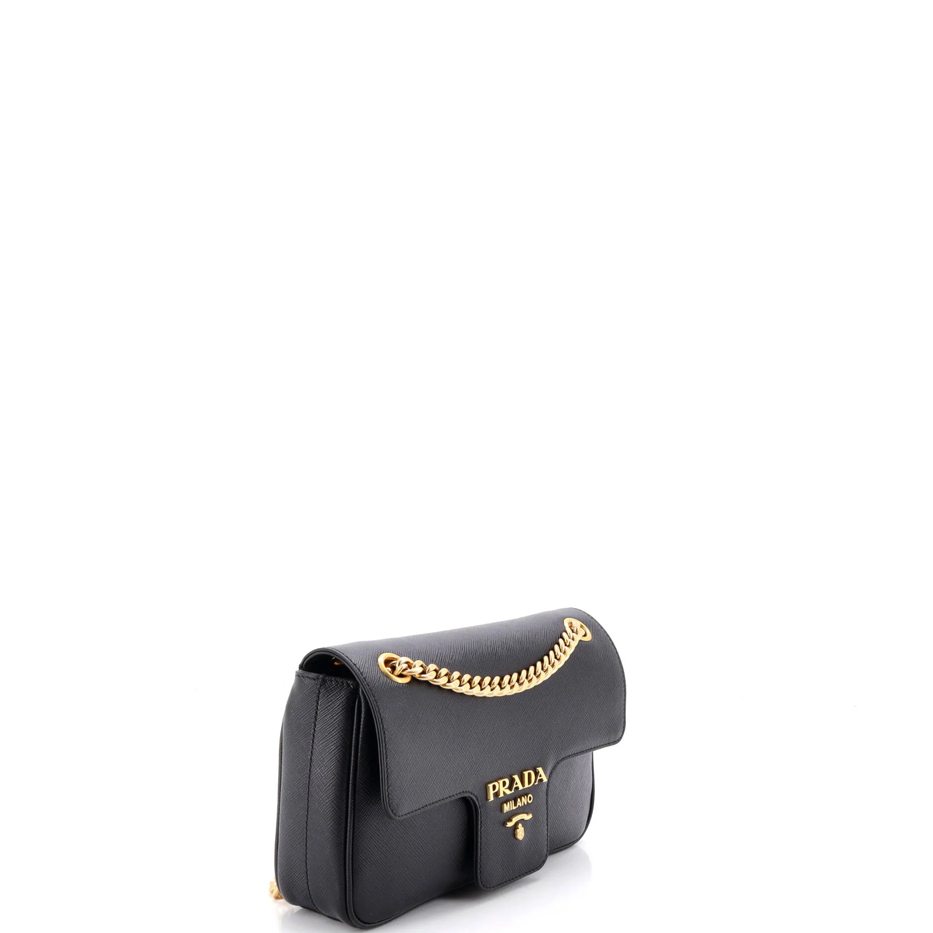 Pattina Flap Shoulder Bag Saffiano Leather Small - Image 2