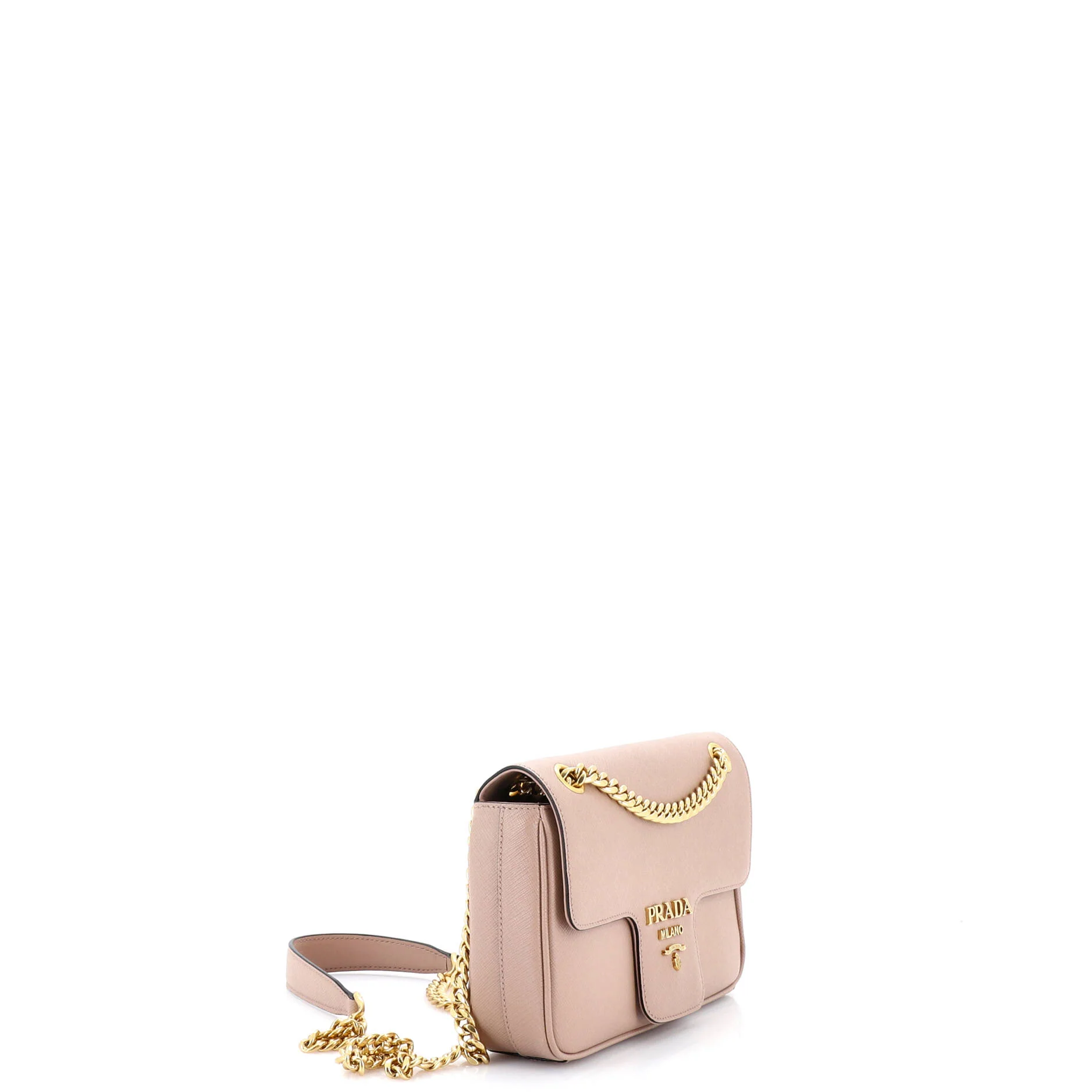 Pattina Flap Shoulder Bag Saffiano Leather Small - Image 2