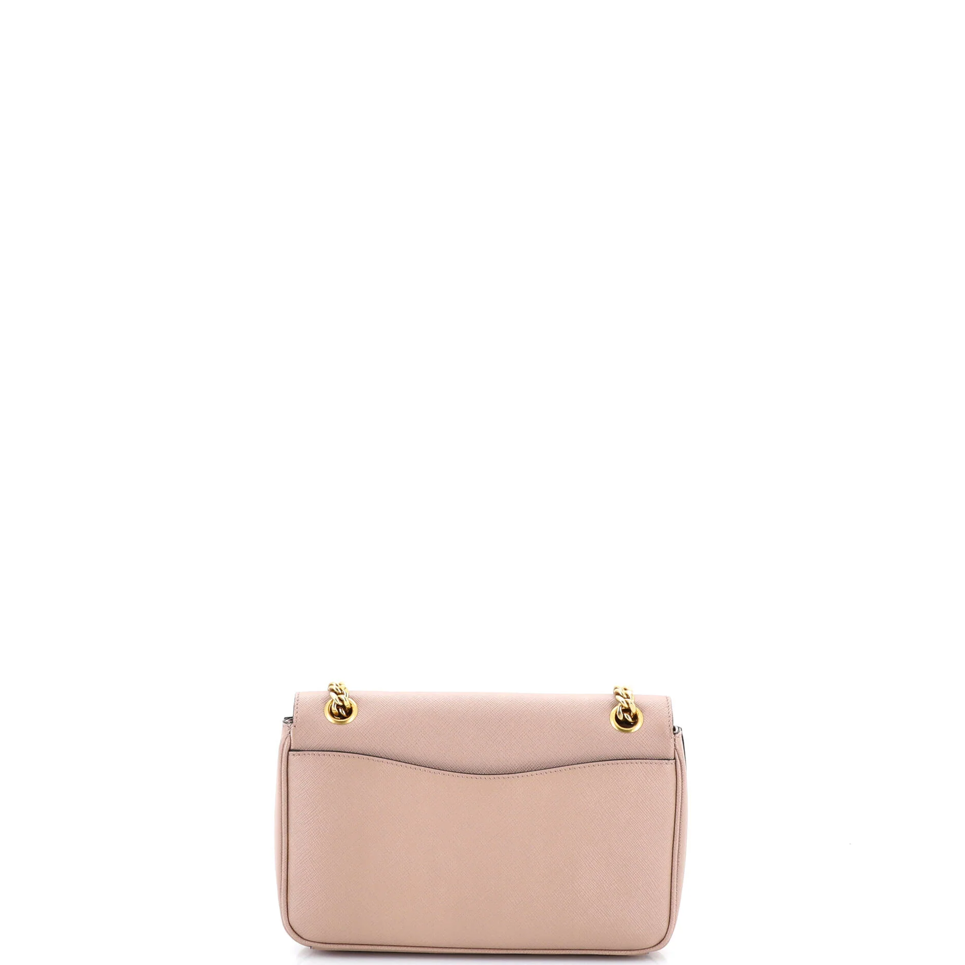 Pattina Flap Shoulder Bag Saffiano Leather Small - Image 3