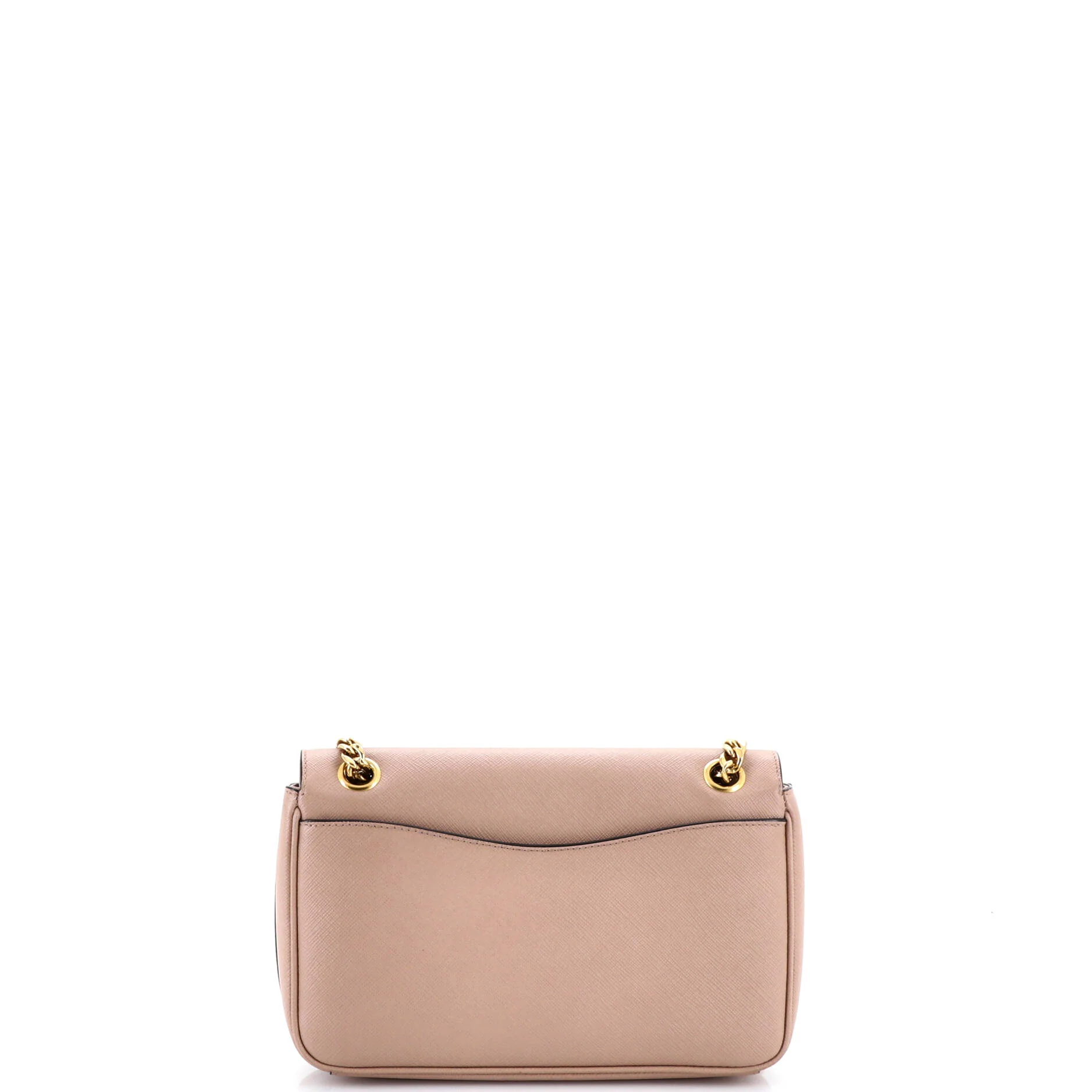 Pattina Flap Shoulder Bag Saffiano Leather Small - Image 3