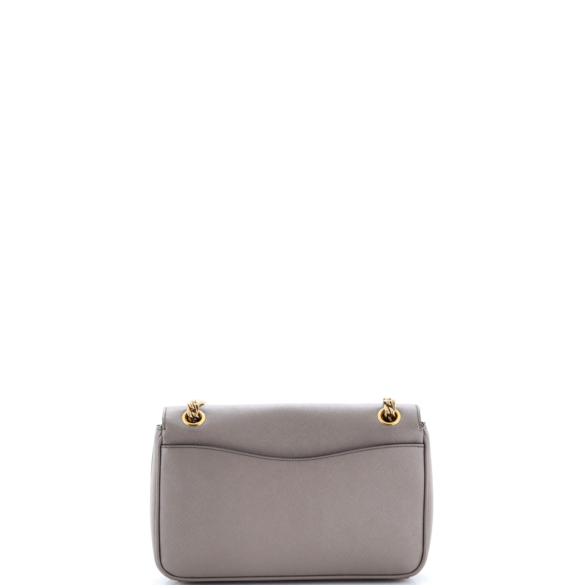Pattina Flap Shoulder Bag Saffiano Leather Small - Image 3