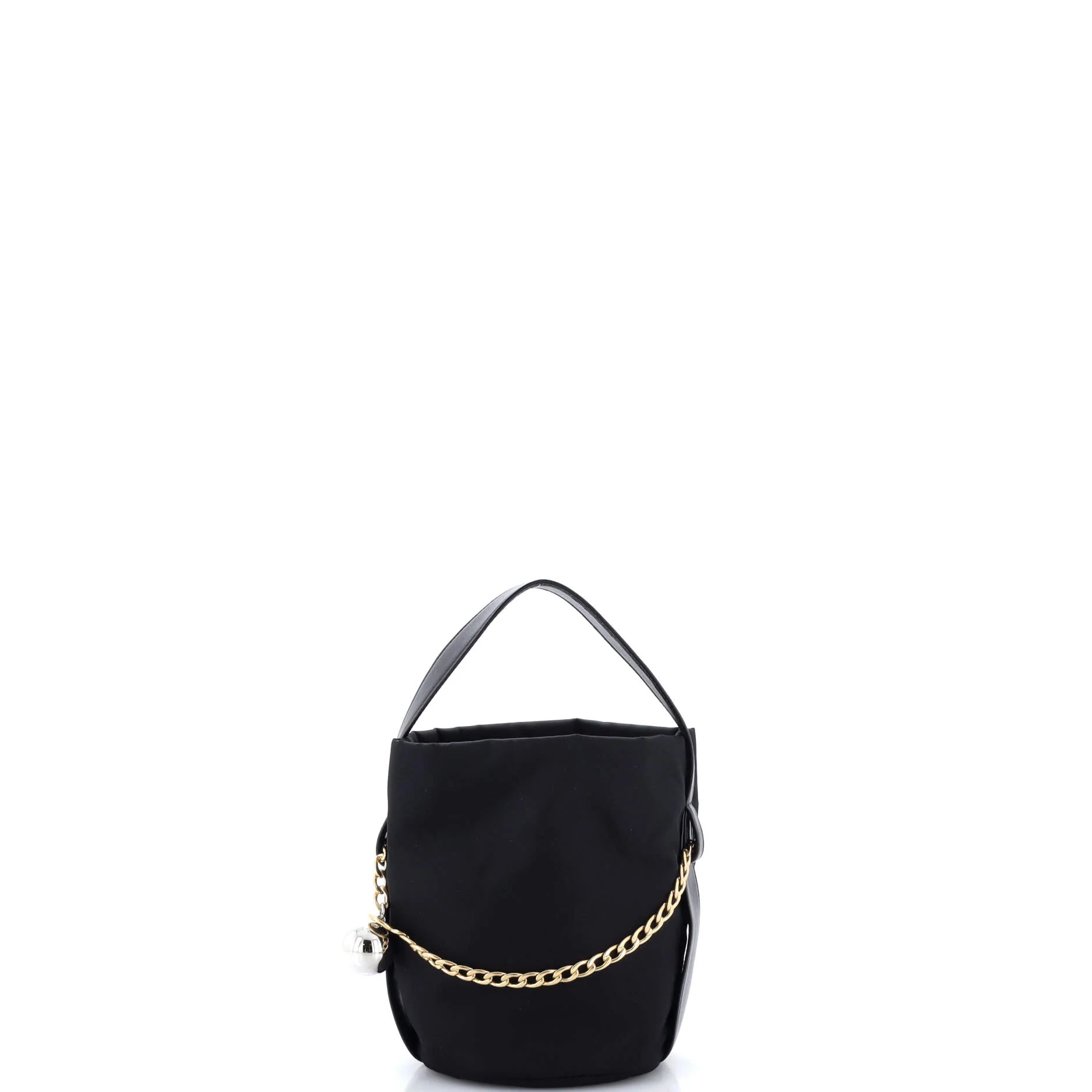 Petit Sac Bucket Bag Re-Nylon and Nappa Leather Mini - Image 3