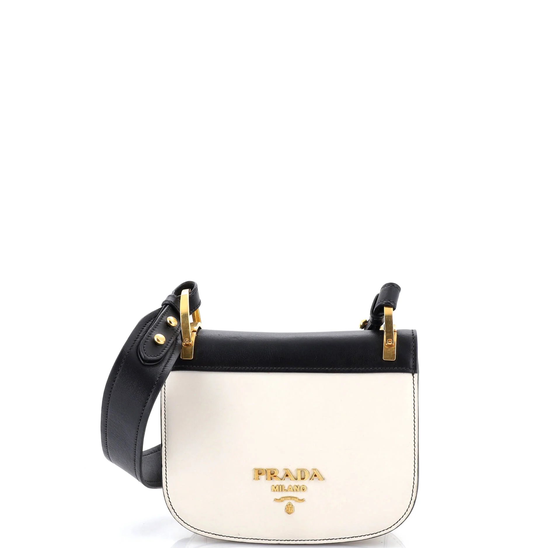 Pionniere Saddle Crossbody Bag City Calfskin Small
