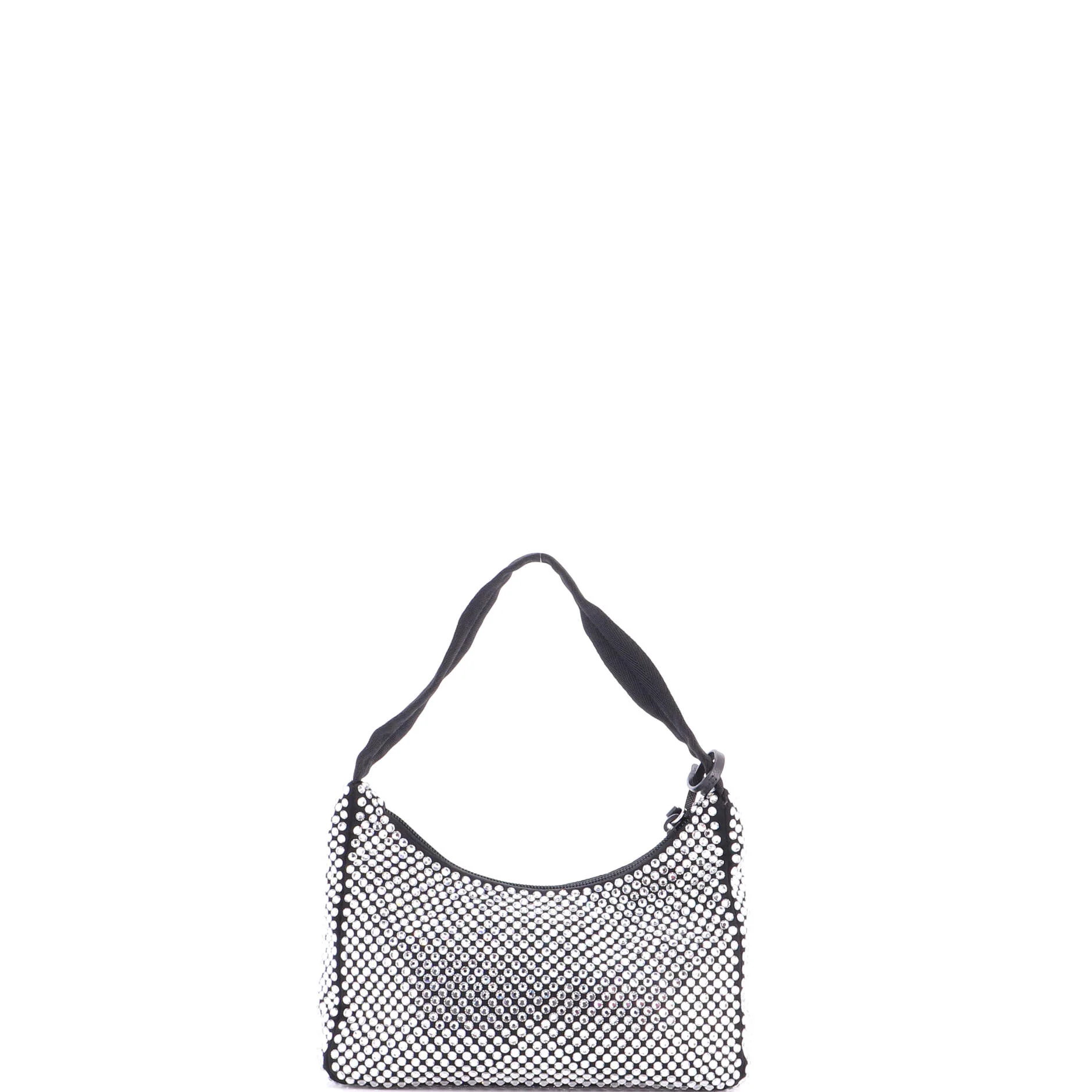 Re-Edition 2000 Hobo Crystal Embellished Satin Mini - Image 3
