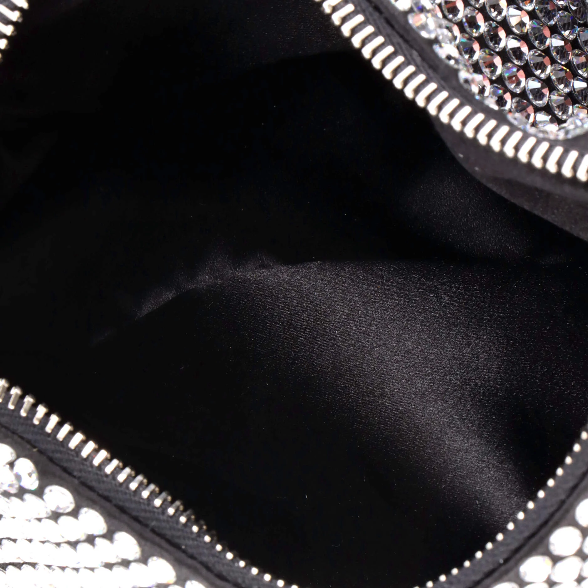 Re-Edition 2005 Shoulder Bag Crystal Embellished Satin Small - Image 5