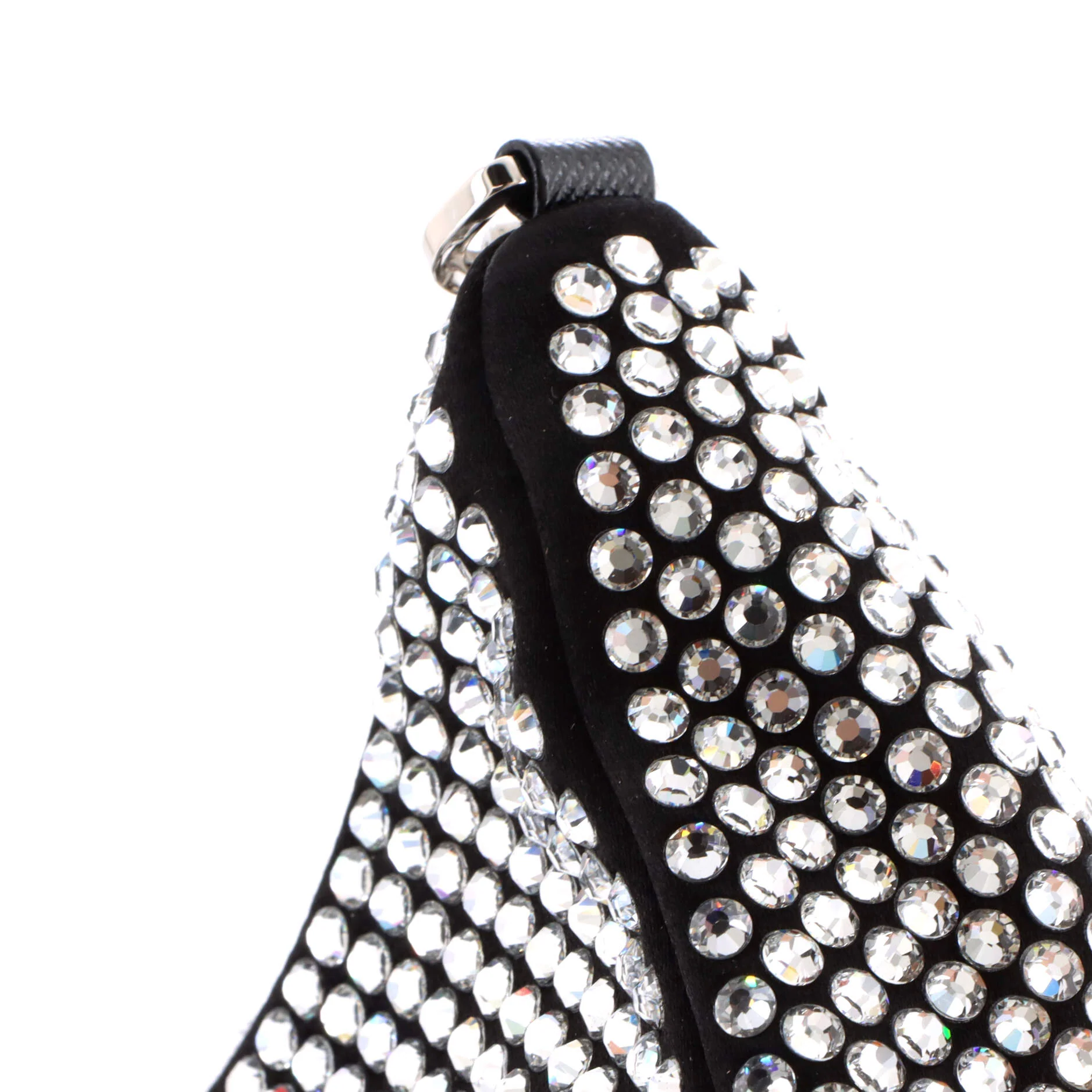 Re-Edition 2005 Shoulder Bag Crystal Embellished Satin Small - Image 6
