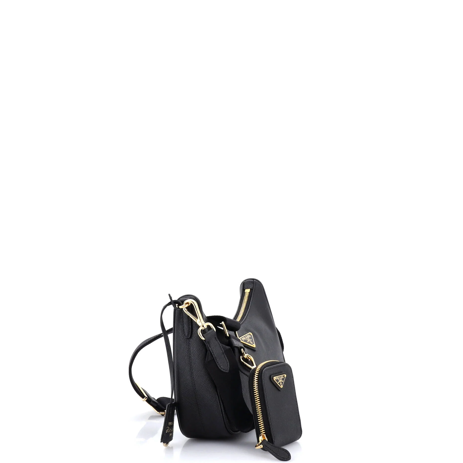 Re-Edition 2005 Shoulder Bag Saffiano Leather Small - Image 2