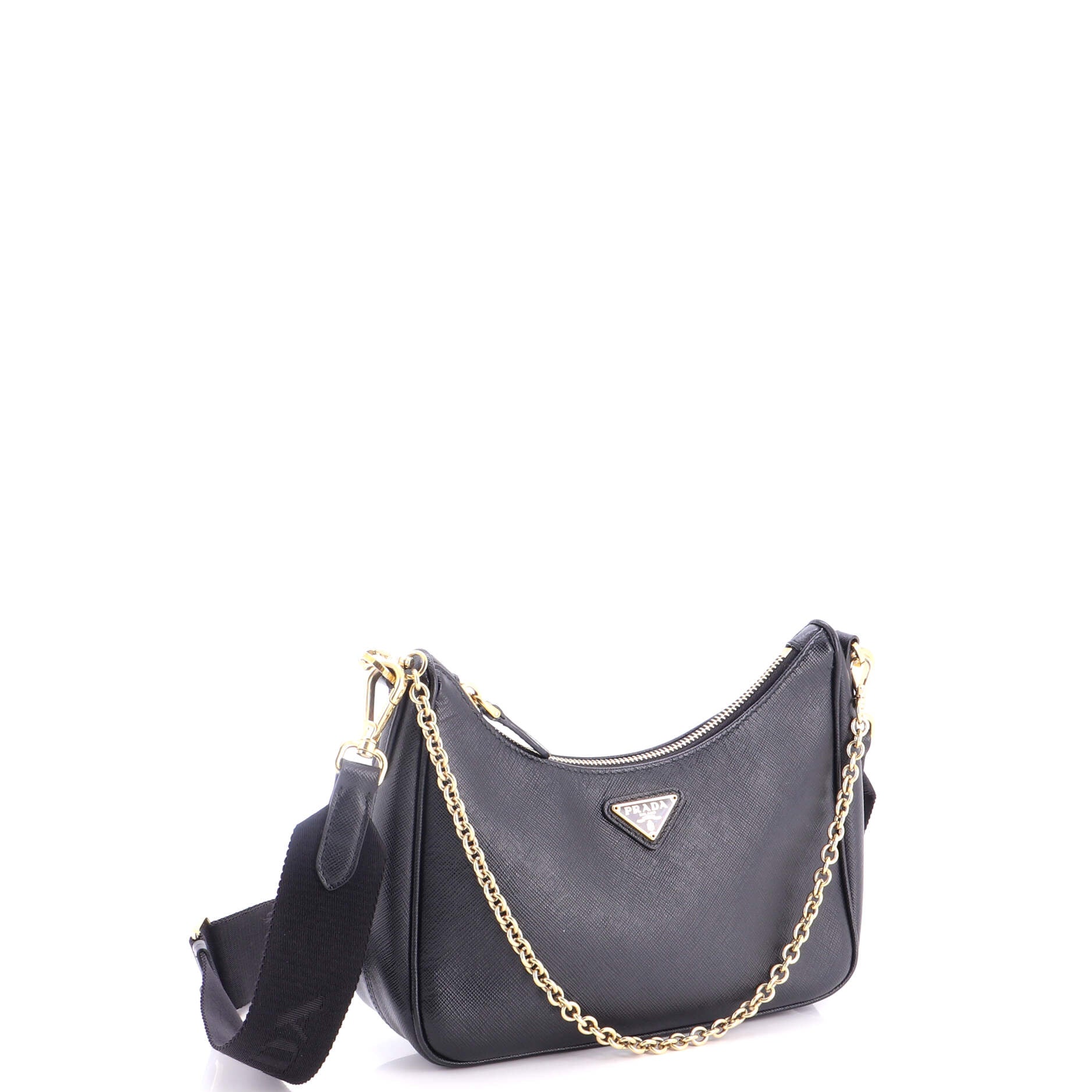 Re-Edition 2005 Shoulder Bag Saffiano Leather Small - Image 3