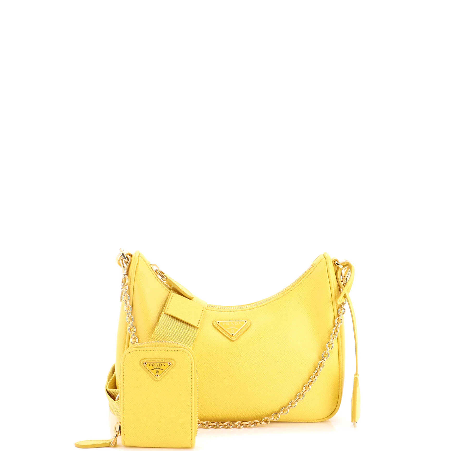 Re-Edition 2005 Shoulder Bag Saffiano Leather Small - Image 2