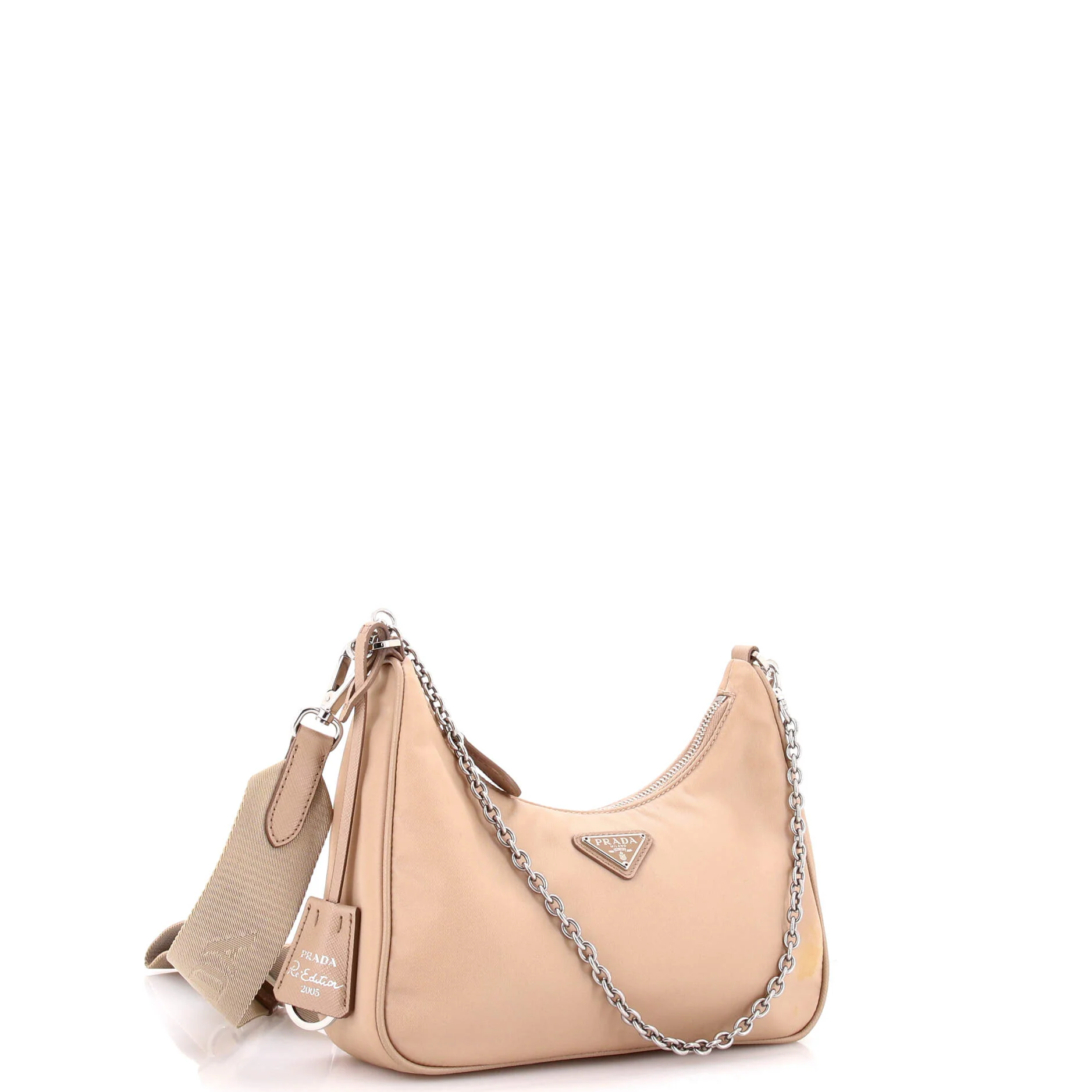 Re-Edition 2005 Shoulder Bag Tessuto Small - Image 3