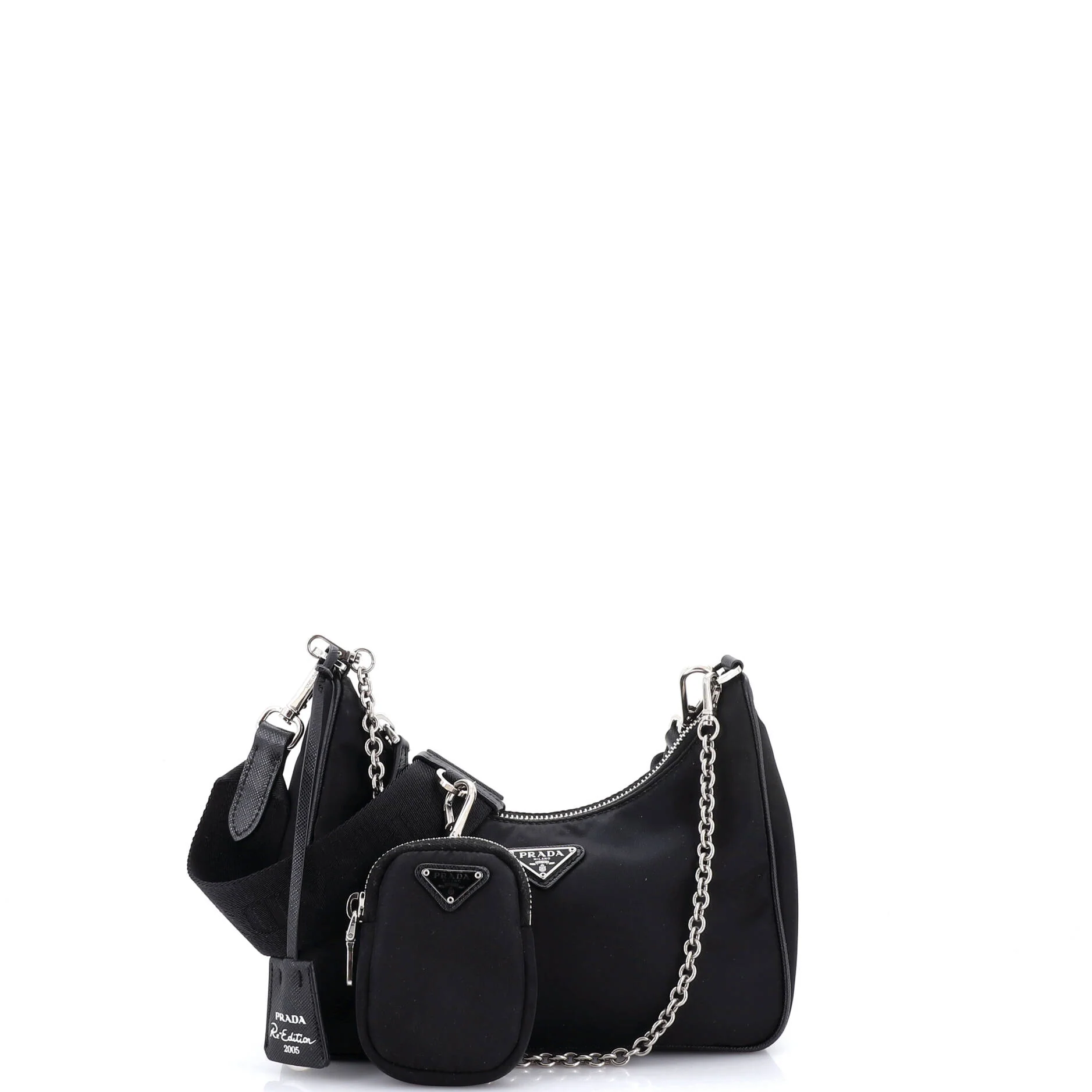 Re-Edition 2005 Shoulder Bag Tessuto Small