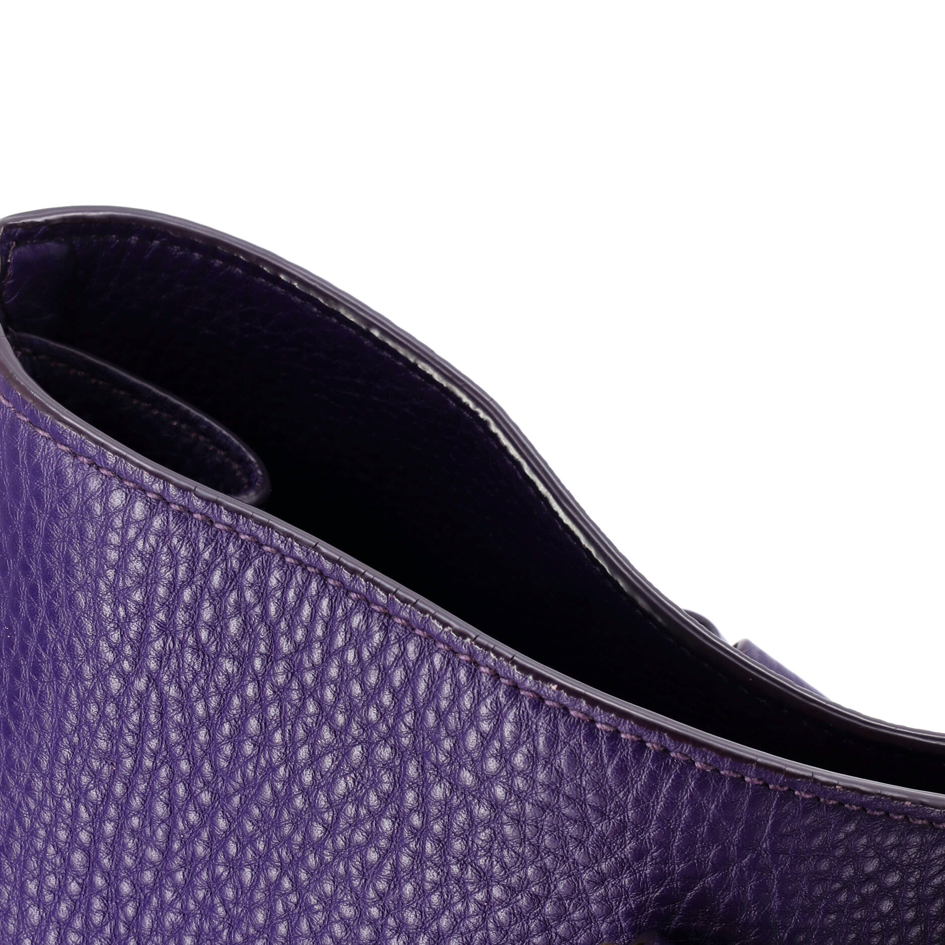 Side Zip Shopper Tote Vitello Daino Large - Image 7