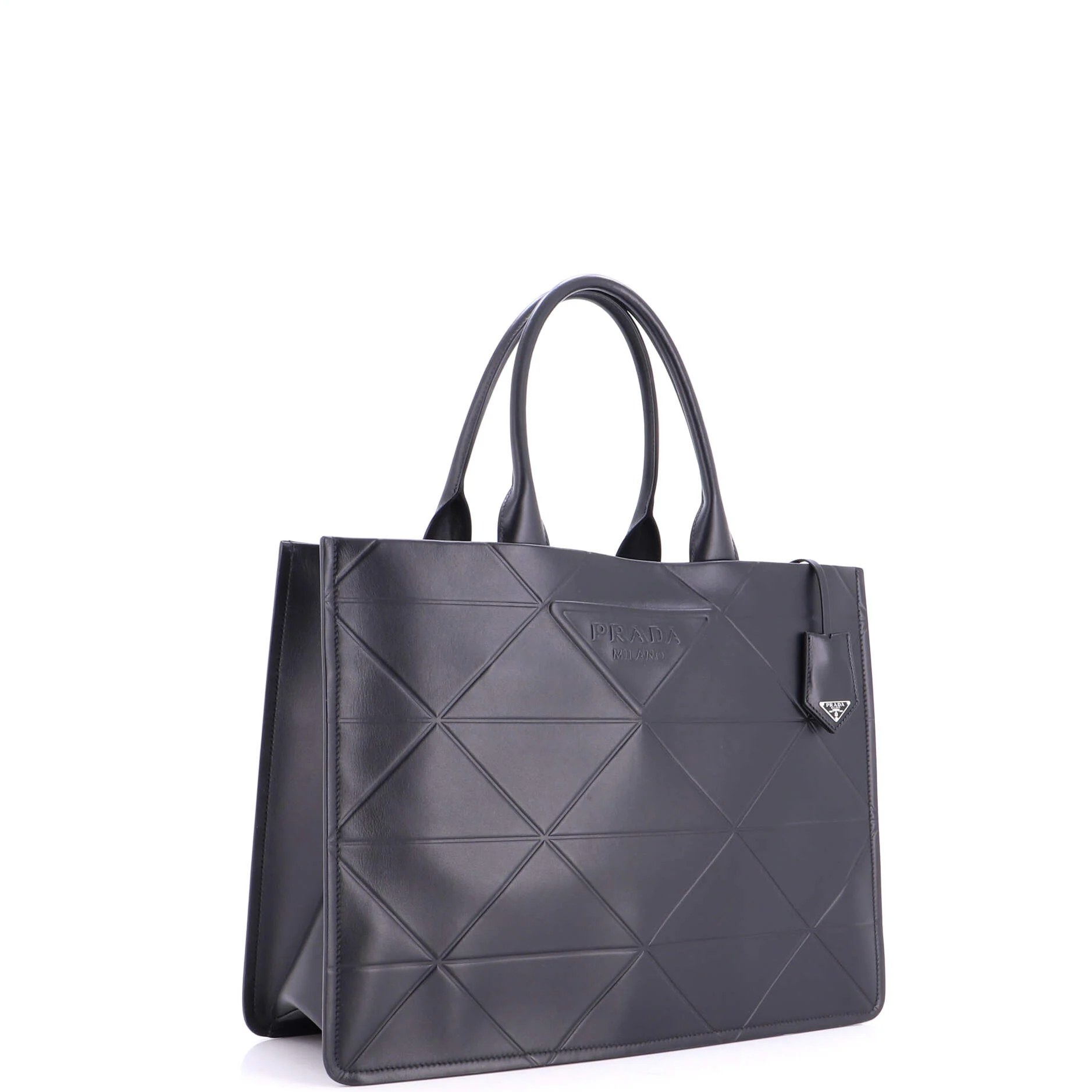 Symbole Shopper Tote Embossed Leather Large - Image 2