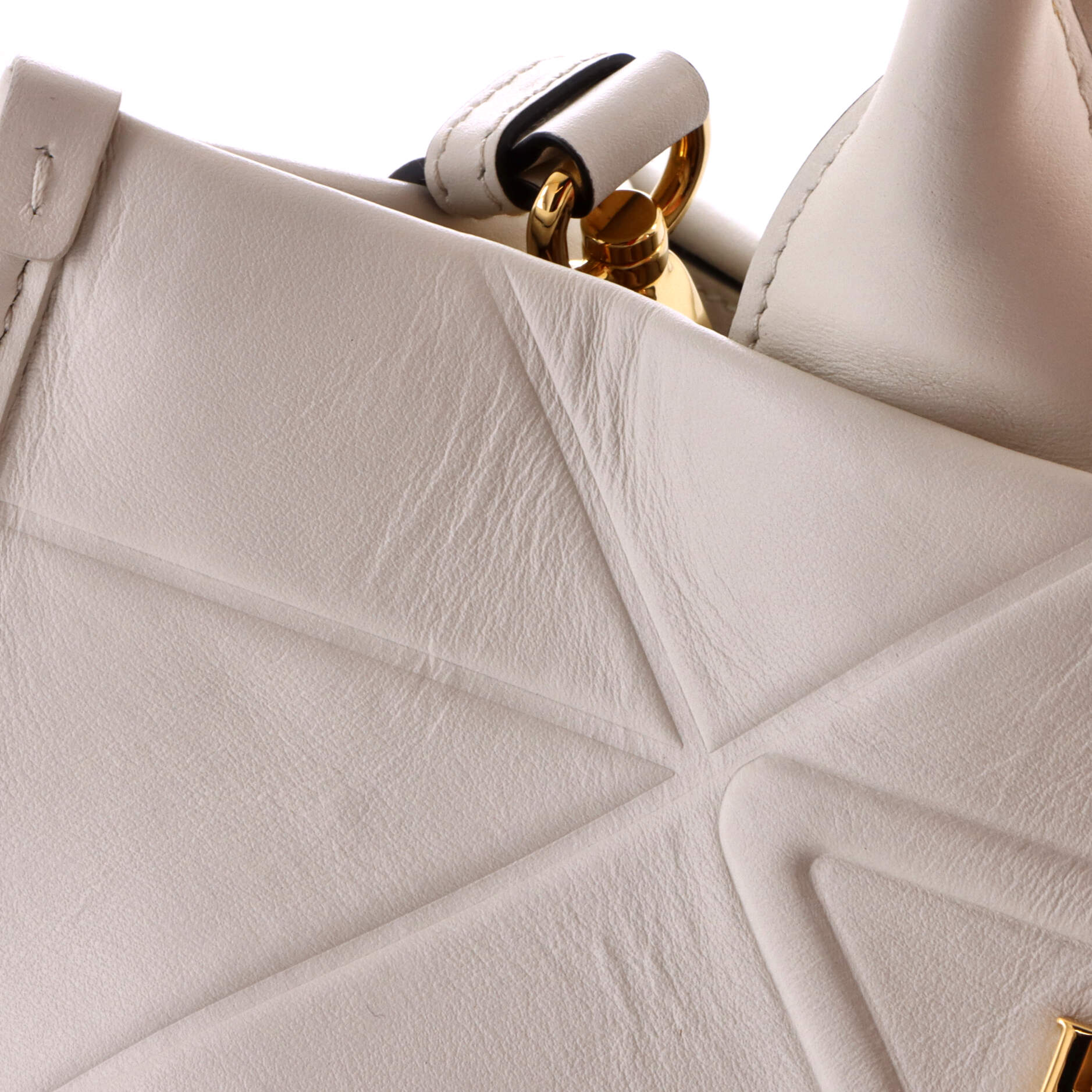 Symbole Shopper Tote Embossed Leather Small - Image 6