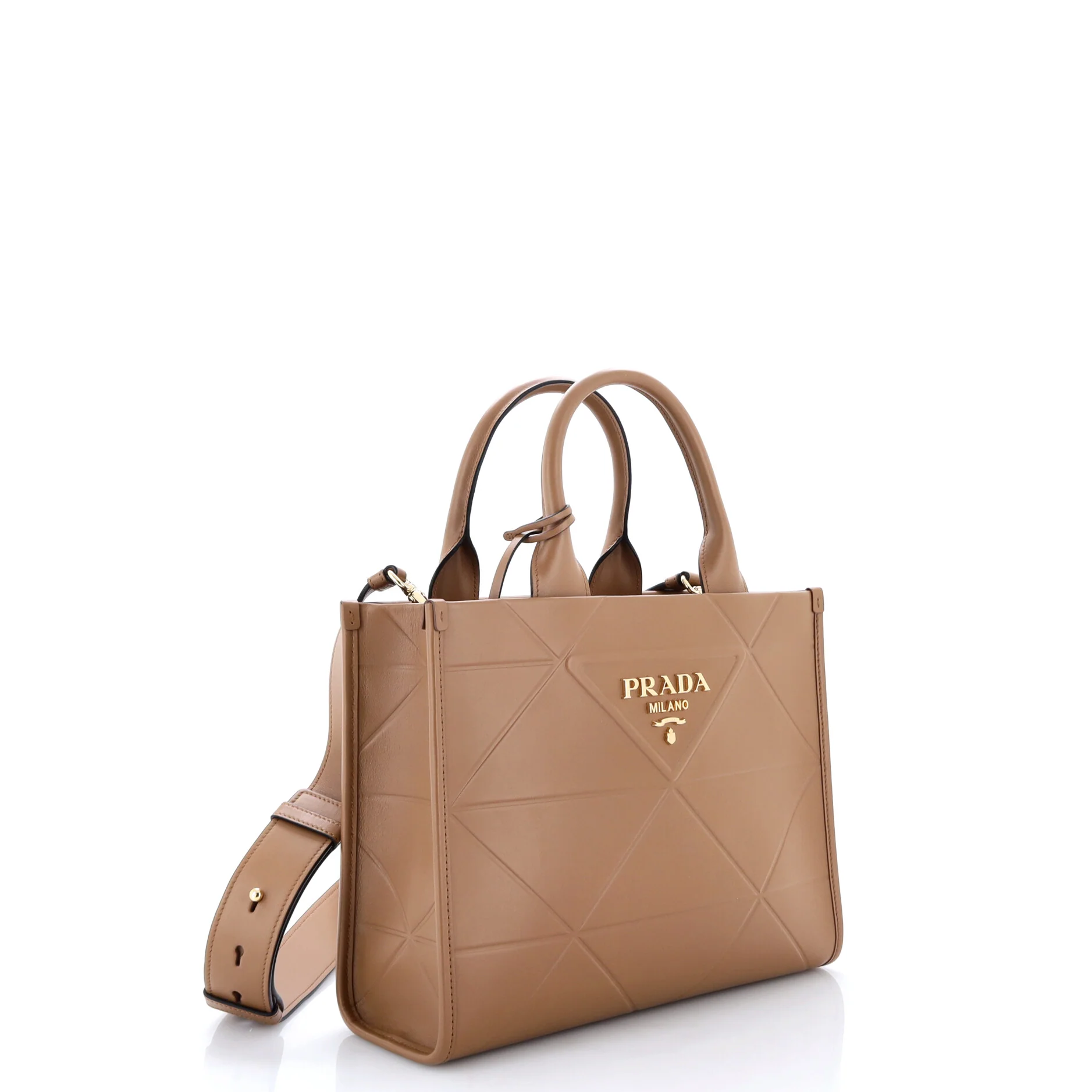 Symbole Shopper Tote Embossed Leather Small - Image 2