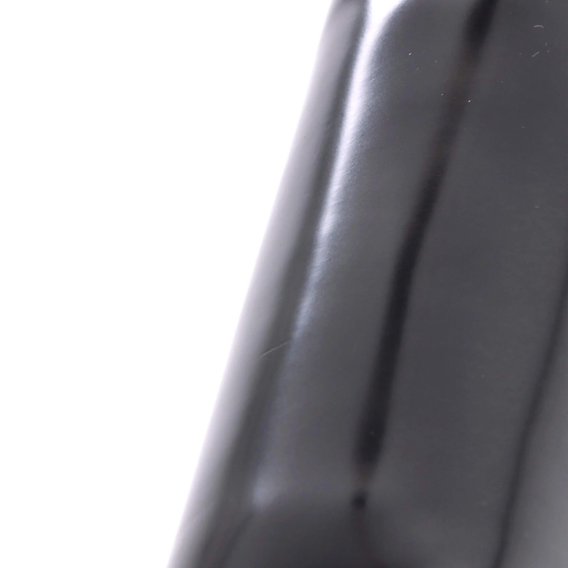 Trapezoid Flap Shoulder Bag Brushed Leather - Image 6
