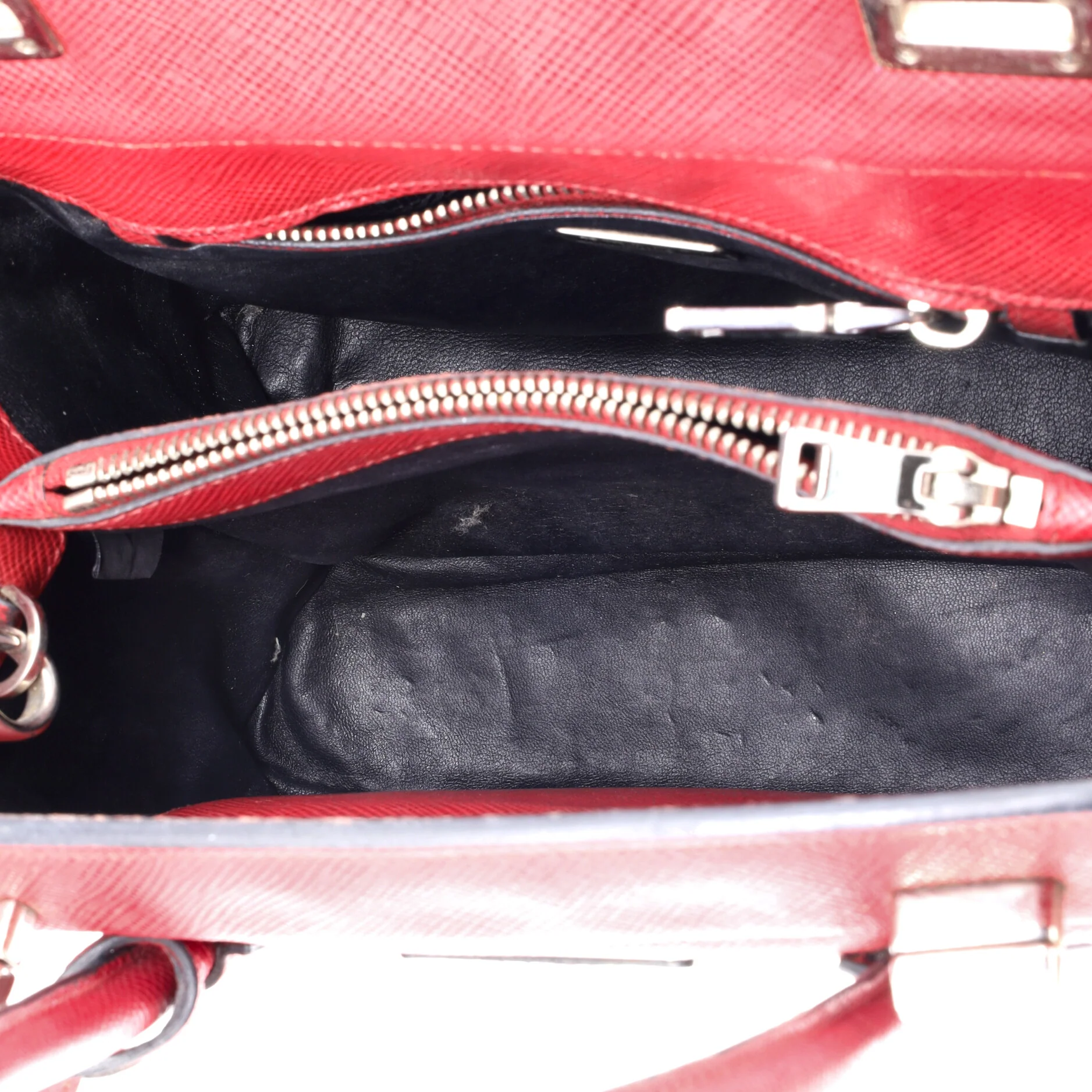 Turnlock Cuir Twin Tote Saffiano Leather Mini - Image 5