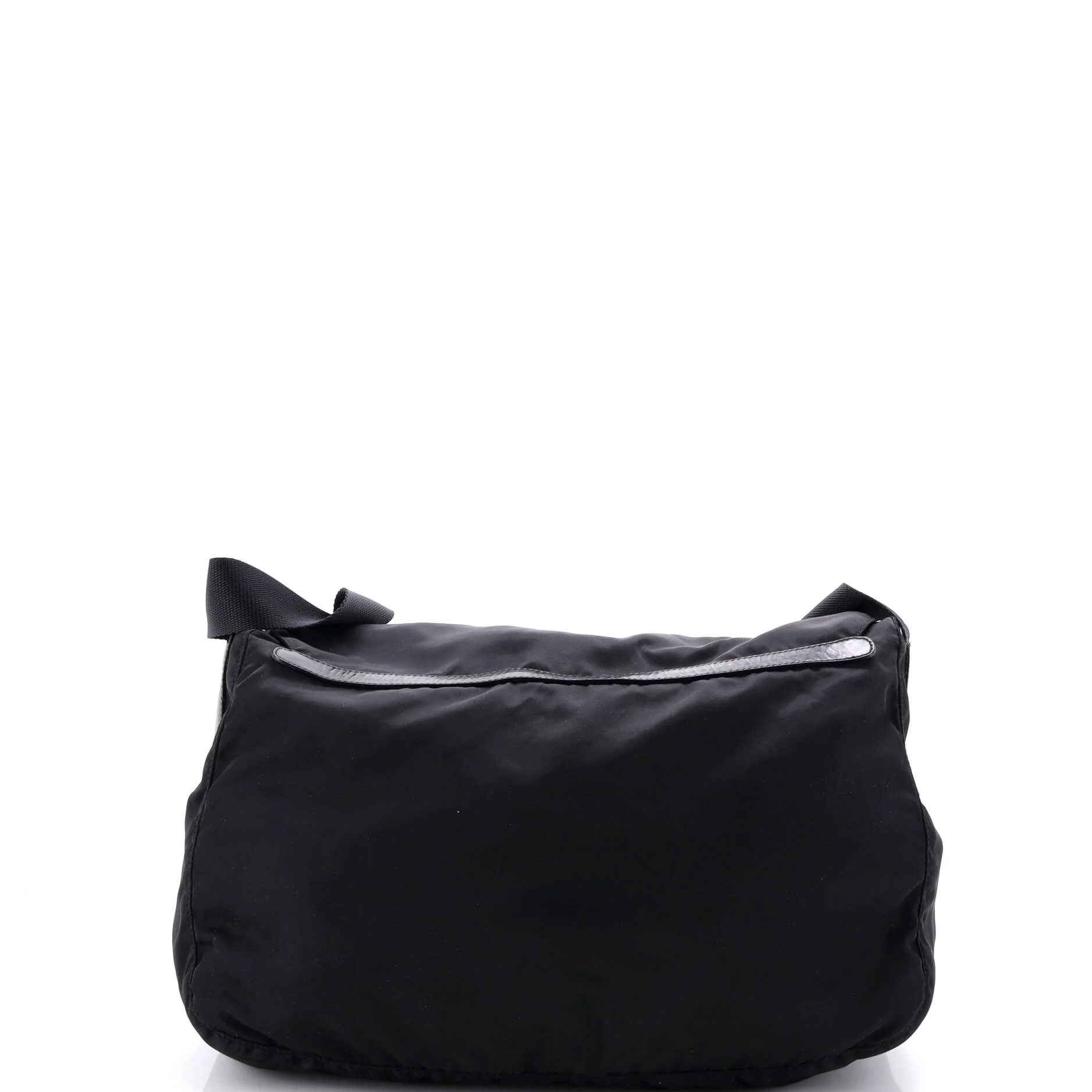 Vintage Double Buckle Flap Messenger Bag Tessuto - Image 3
