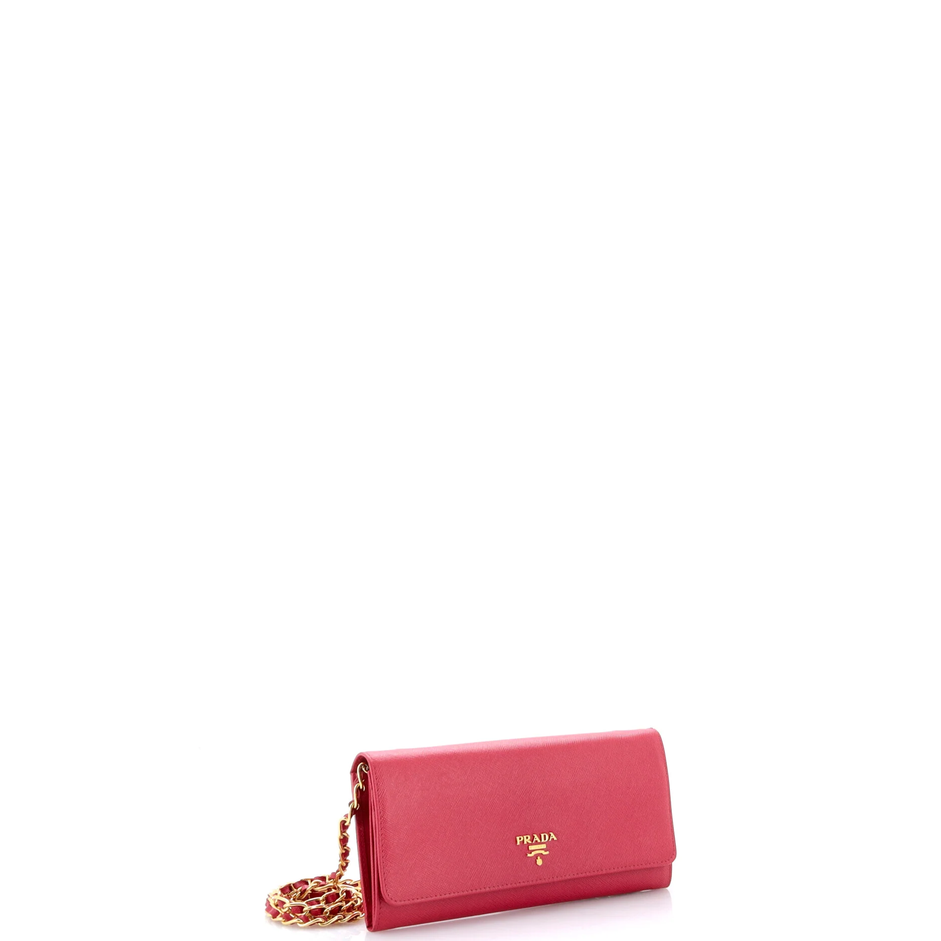 Wallet on Chain Saffiano Leather - Image 2