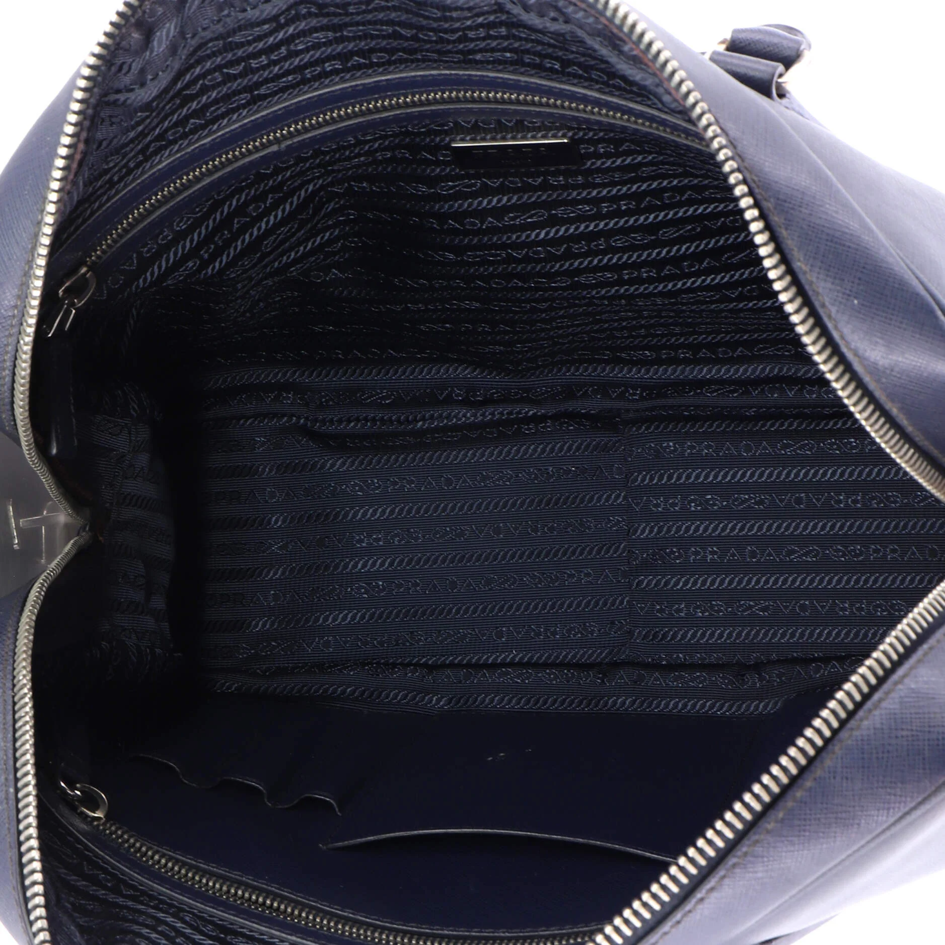 Zip Around Briefcase Saffiano Leather Large - Image 5