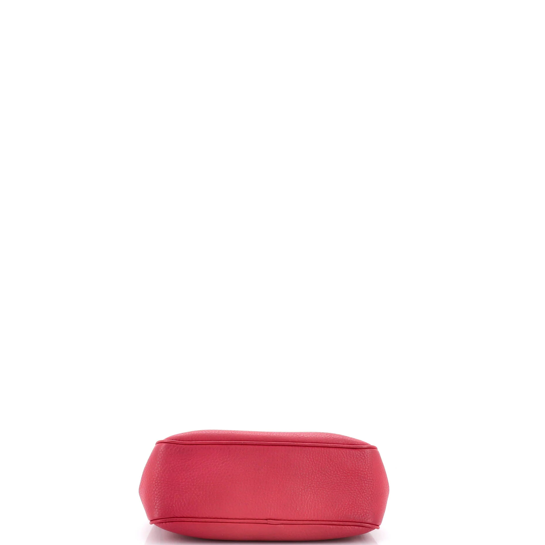 Zip Shoulder Bag Vitello Daino Small - Image 4