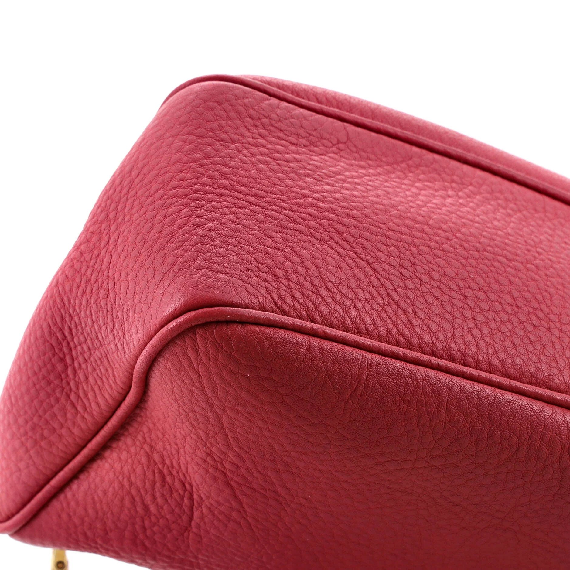 Zip Shoulder Bag Vitello Daino Small - Image 7