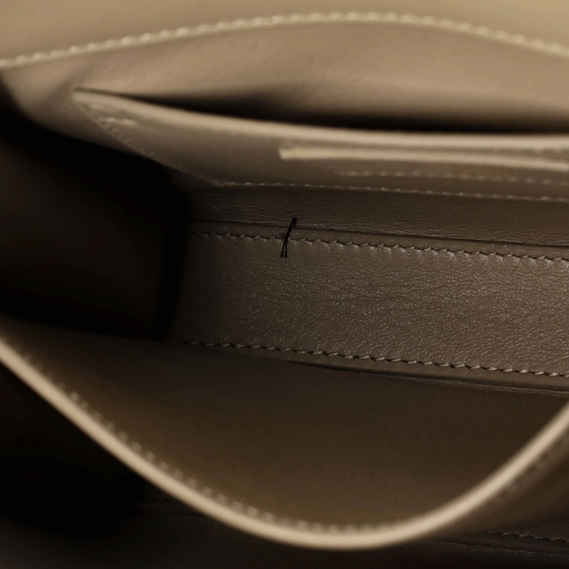 Cassandra Top Handle Bag Canvas with Leather Mini - Image 5