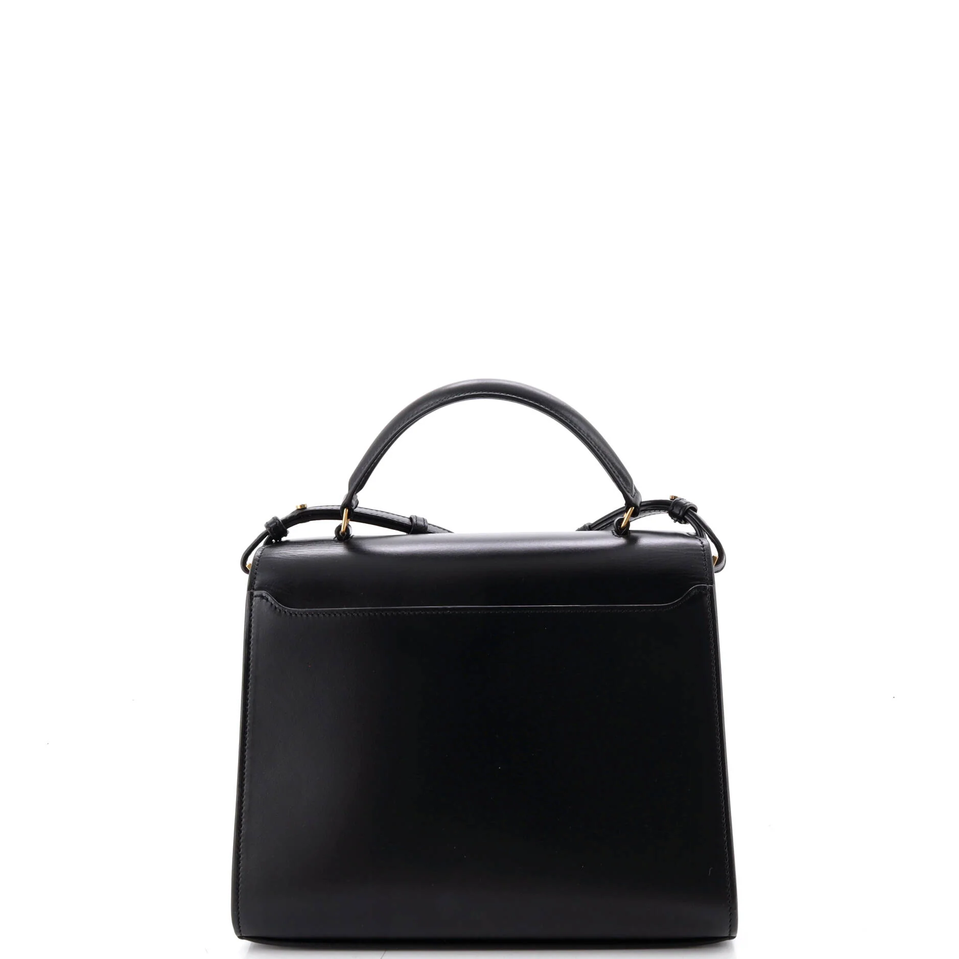 Cassandra Top Handle Bag Leather and Suede Medium - Image 3