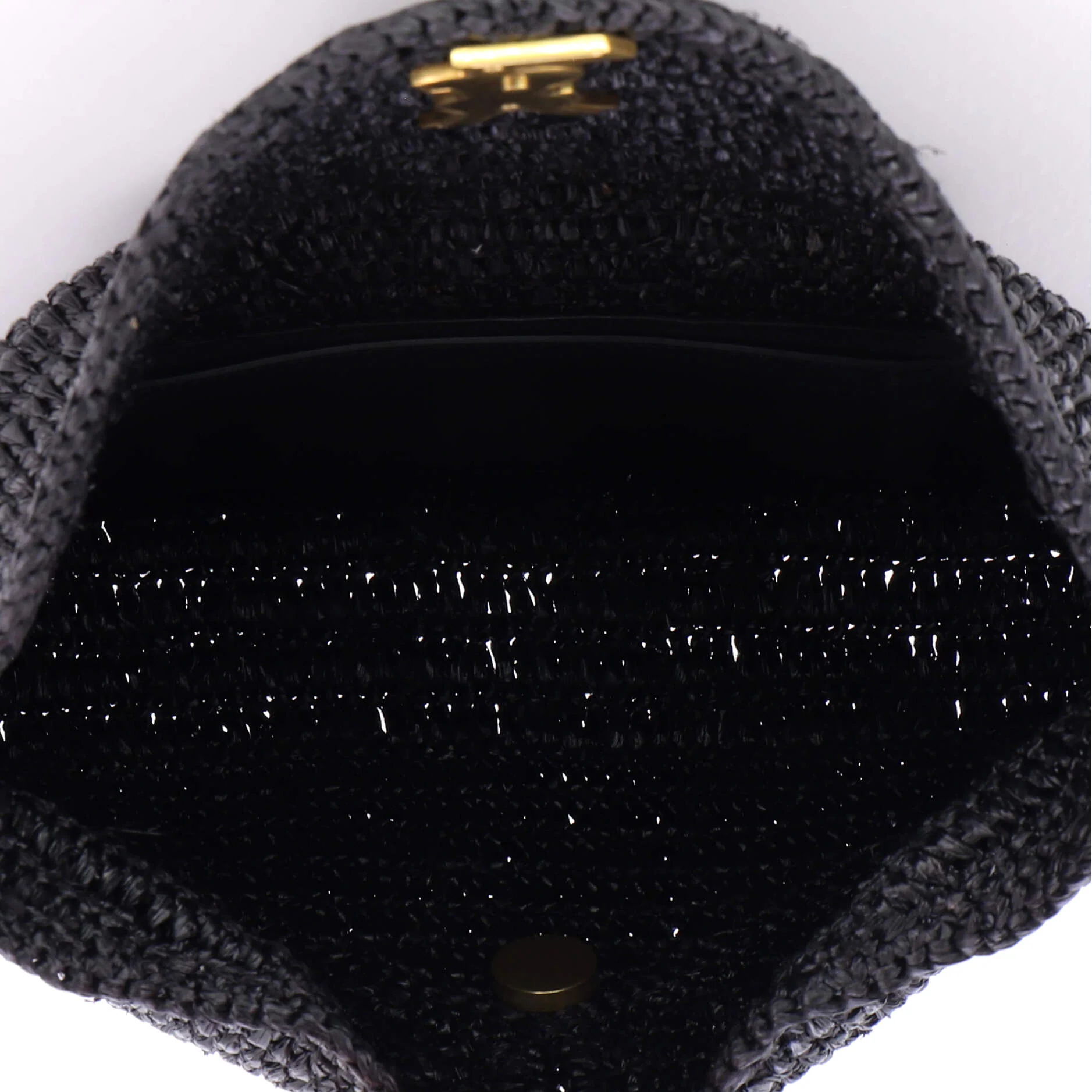 Cassandre Envelope Clutch Raffia Large - Image 5