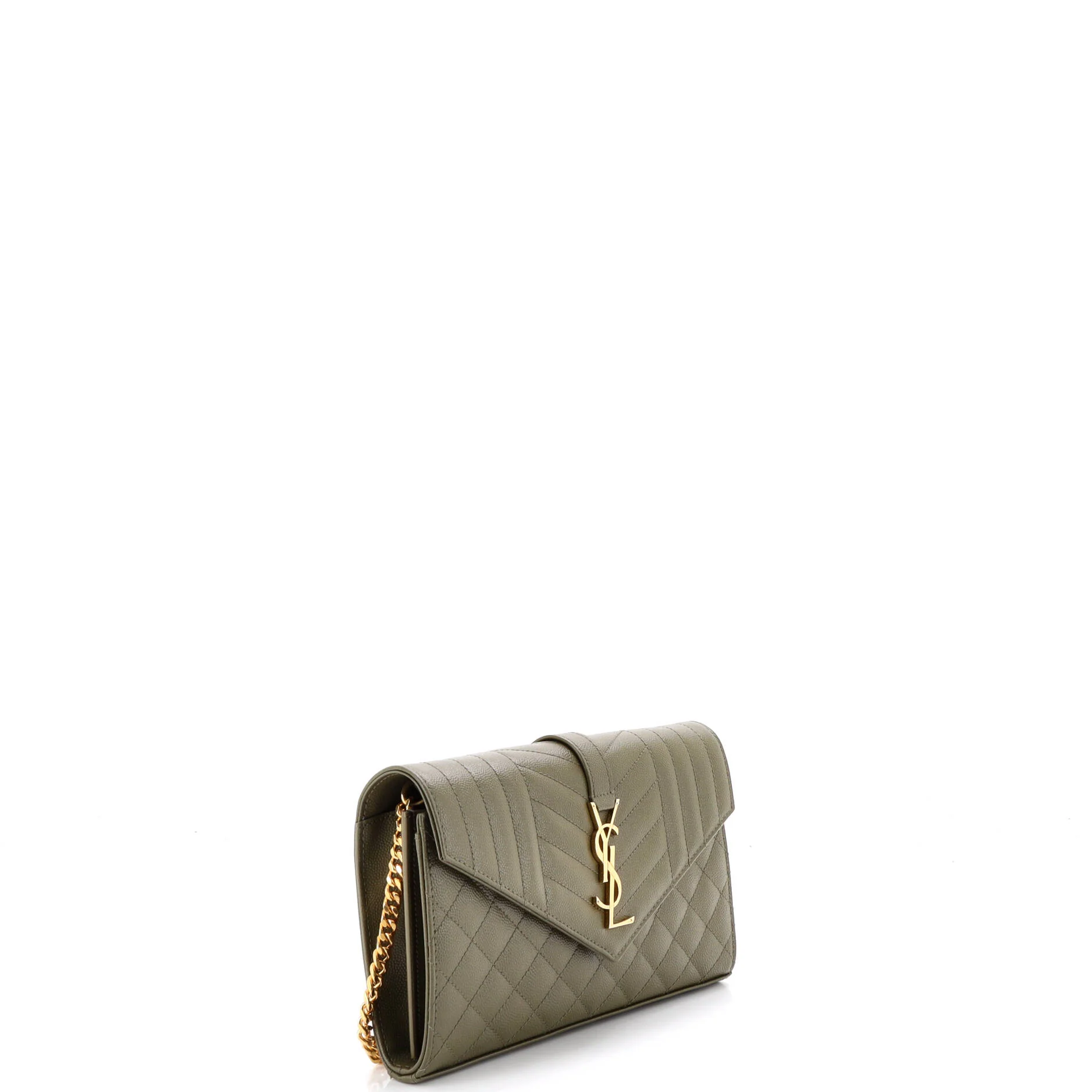 Classic Monogram Chain Wallet Mixed Matelasse Leather Medium - Image 2