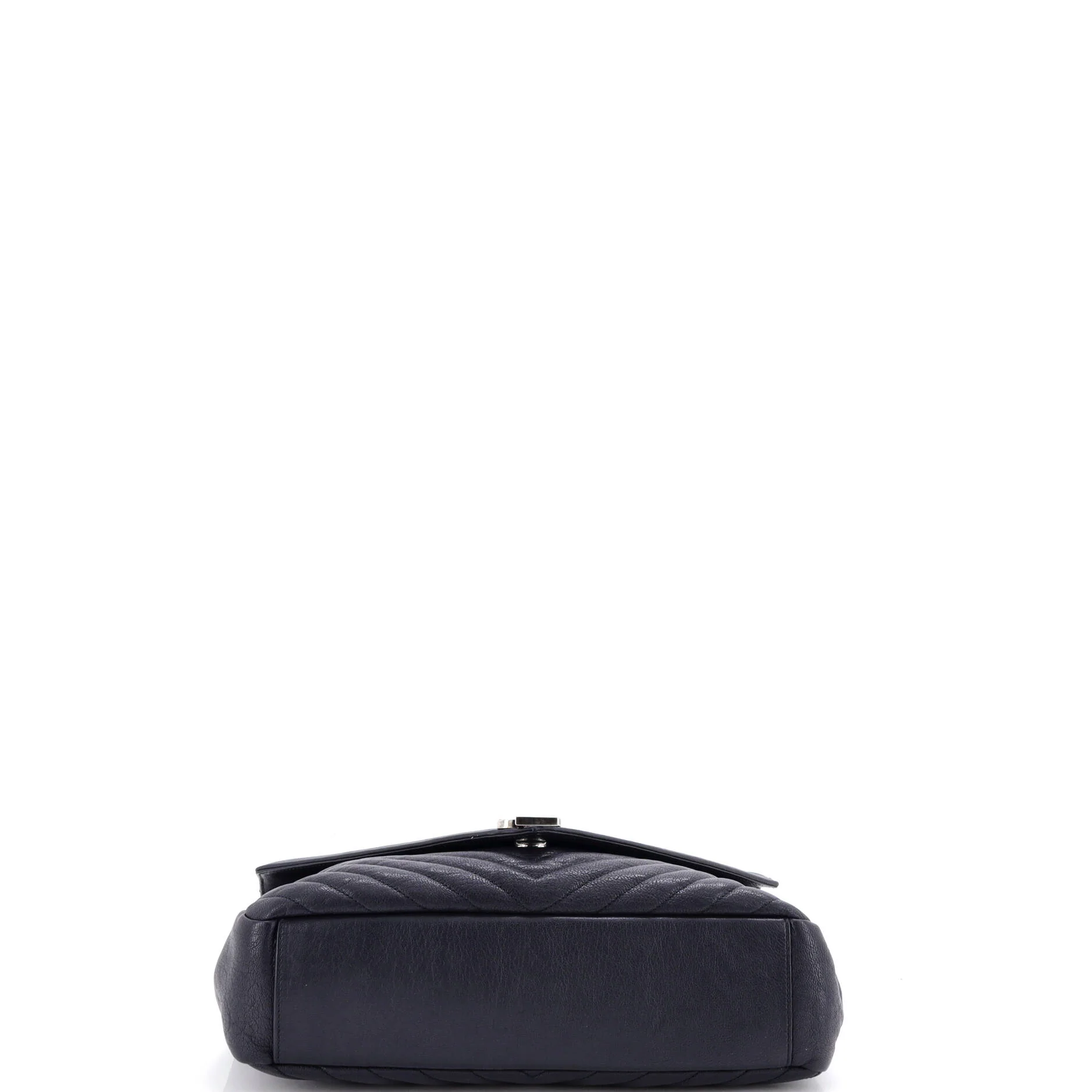 Classic Monogram College Bag Matelasse Chevron Leather Large - Image 4