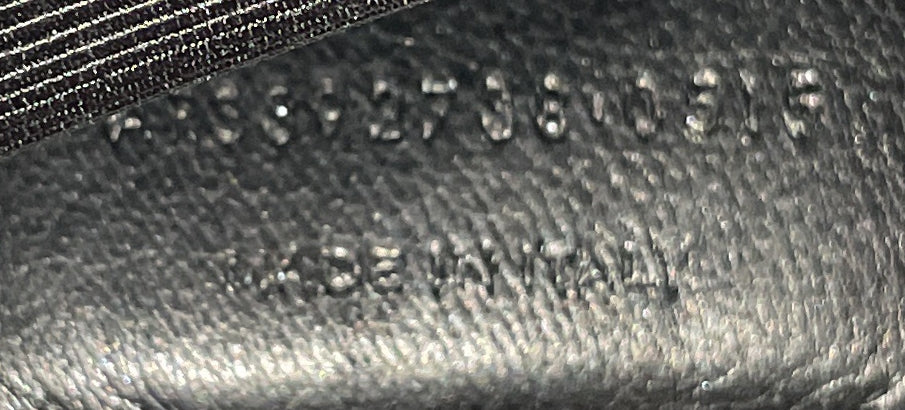 Classic Monogram College Bag Matelasse Chevron Leather Large - Image 8