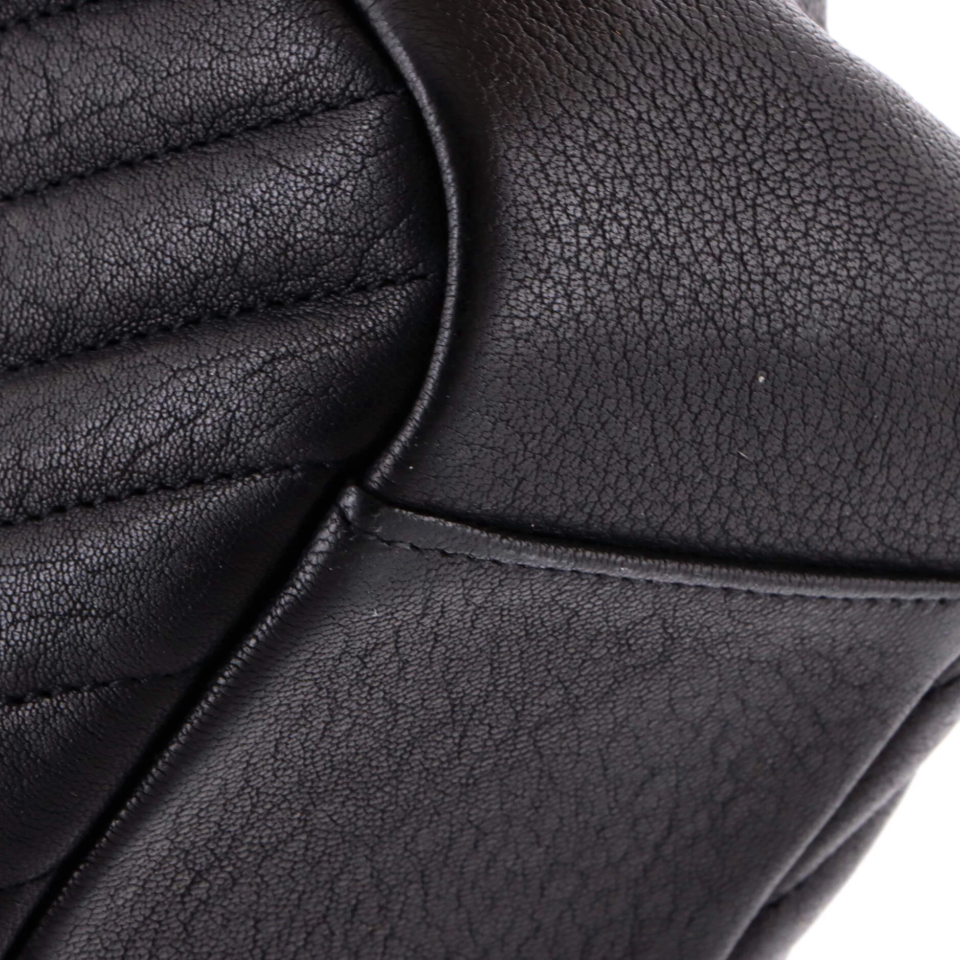 Classic Monogram College Bag Matelasse Chevron Leather Medium - Image 7