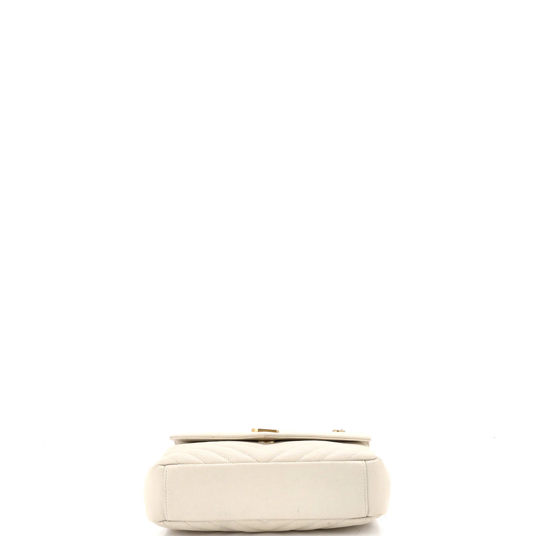 Classic Monogram College Bag Matelasse Chevron Leather Medium - Image 4