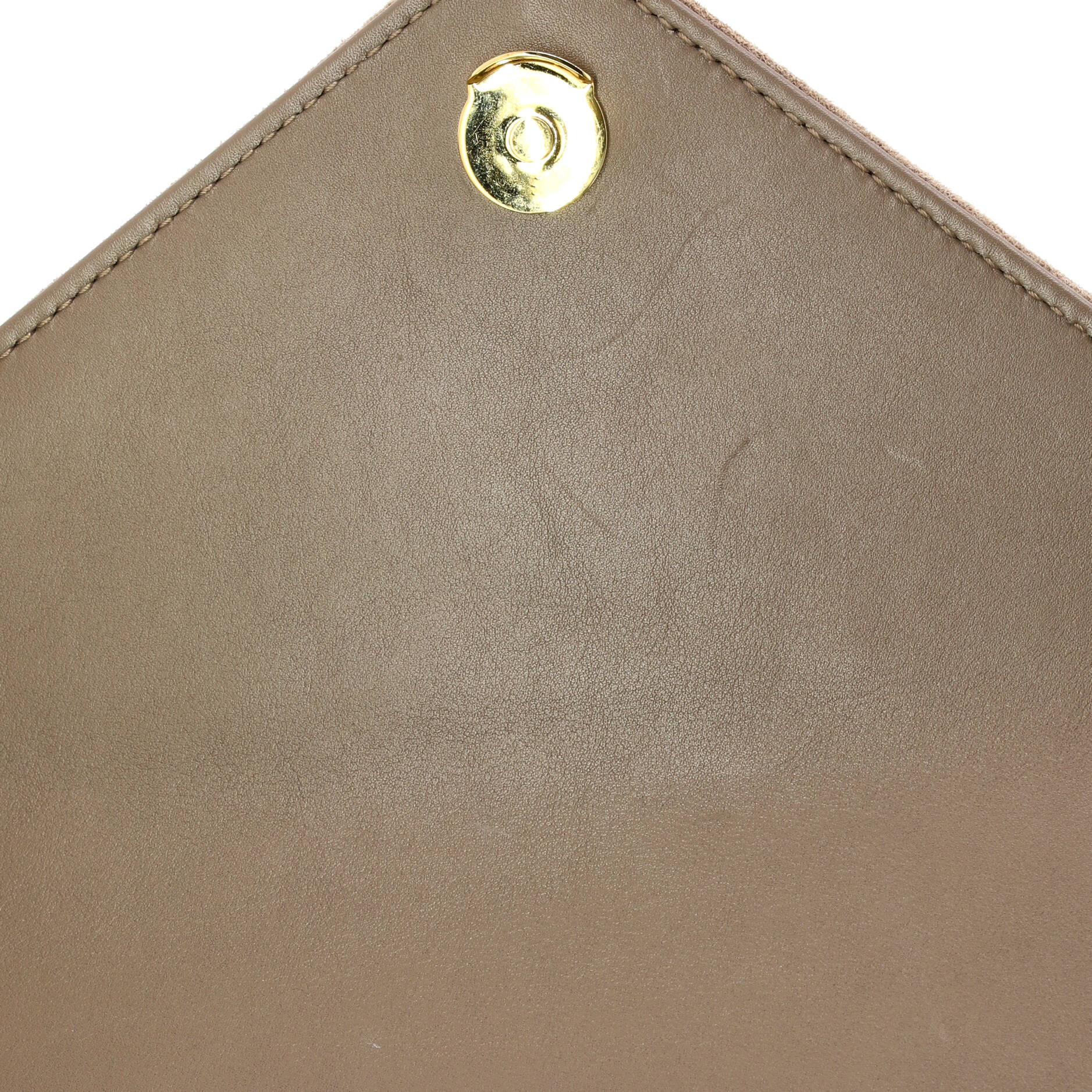 Classic Monogram College Bag Matelasse Chevron Suede Medium - Image 6