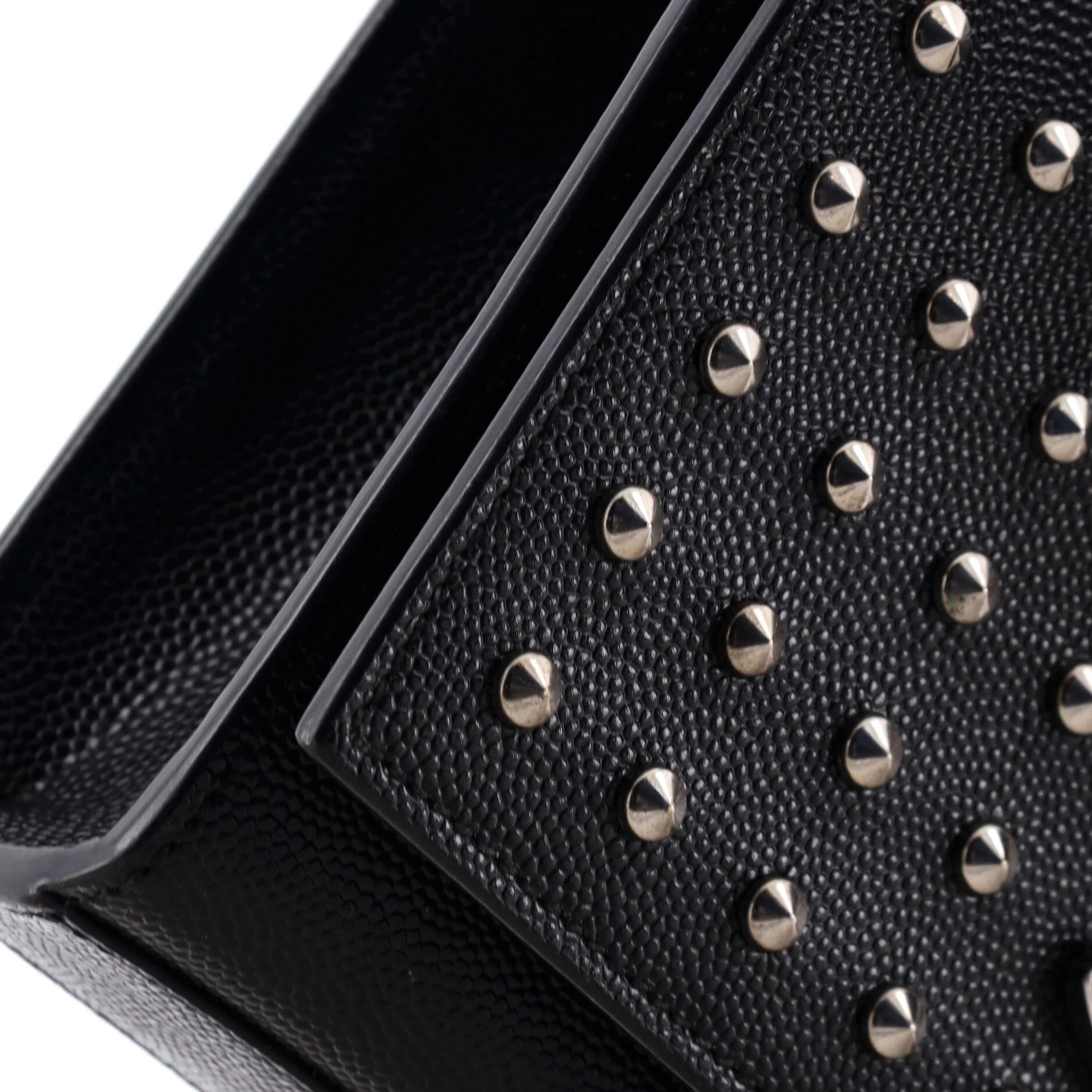 Classic Monogram Crossbody Bag Studded Leather Small - Image 6