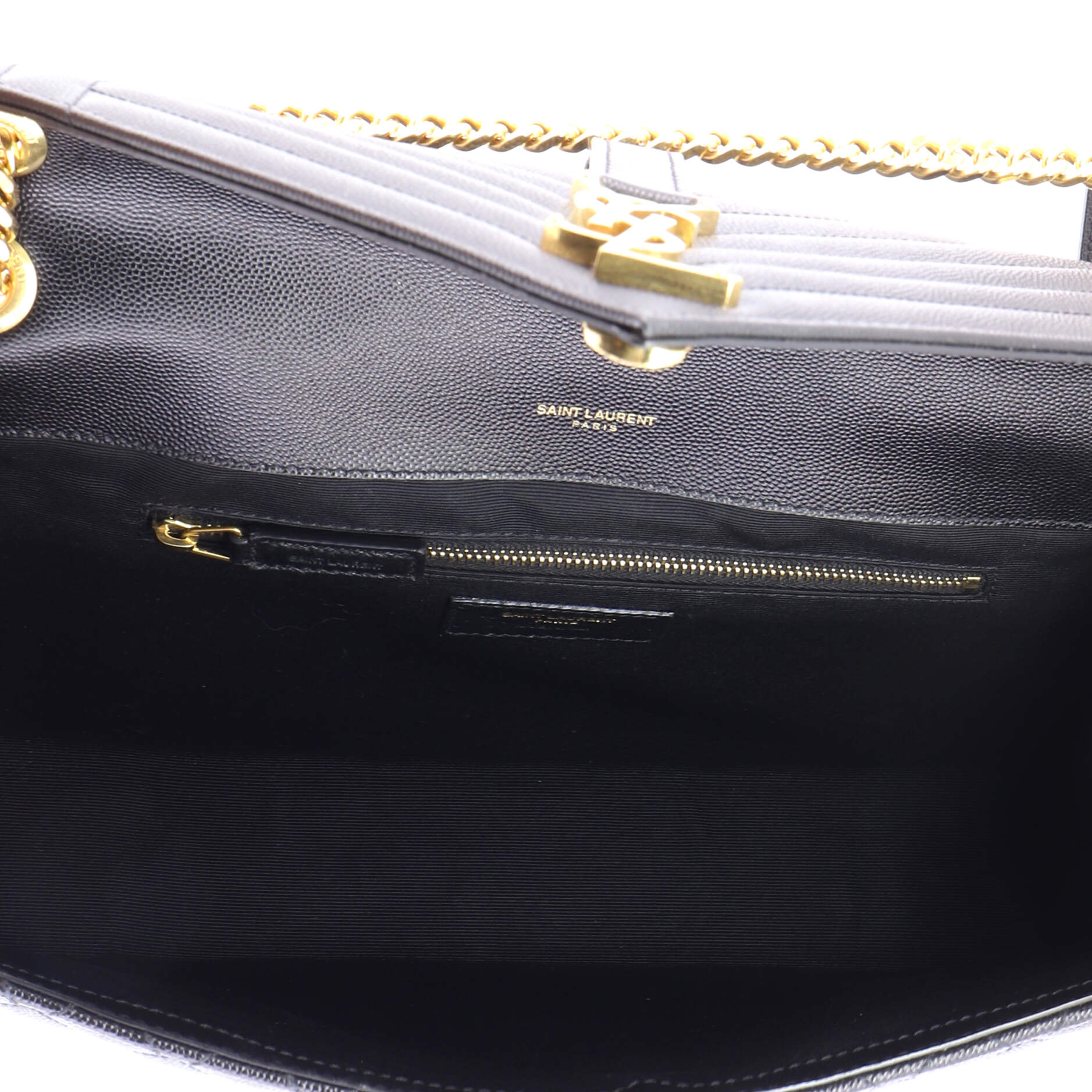 Classic Monogram Envelope Satchel Mixed Matelasse Leather Large - Image 5