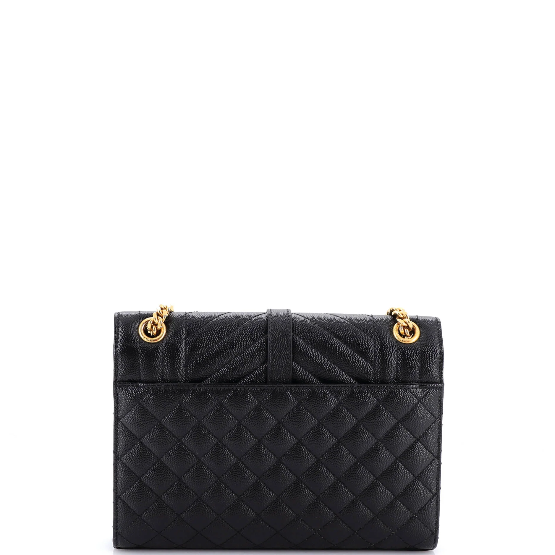 Classic Monogram Envelope Satchel Mixed Matelasse Leather Medium - Image 3