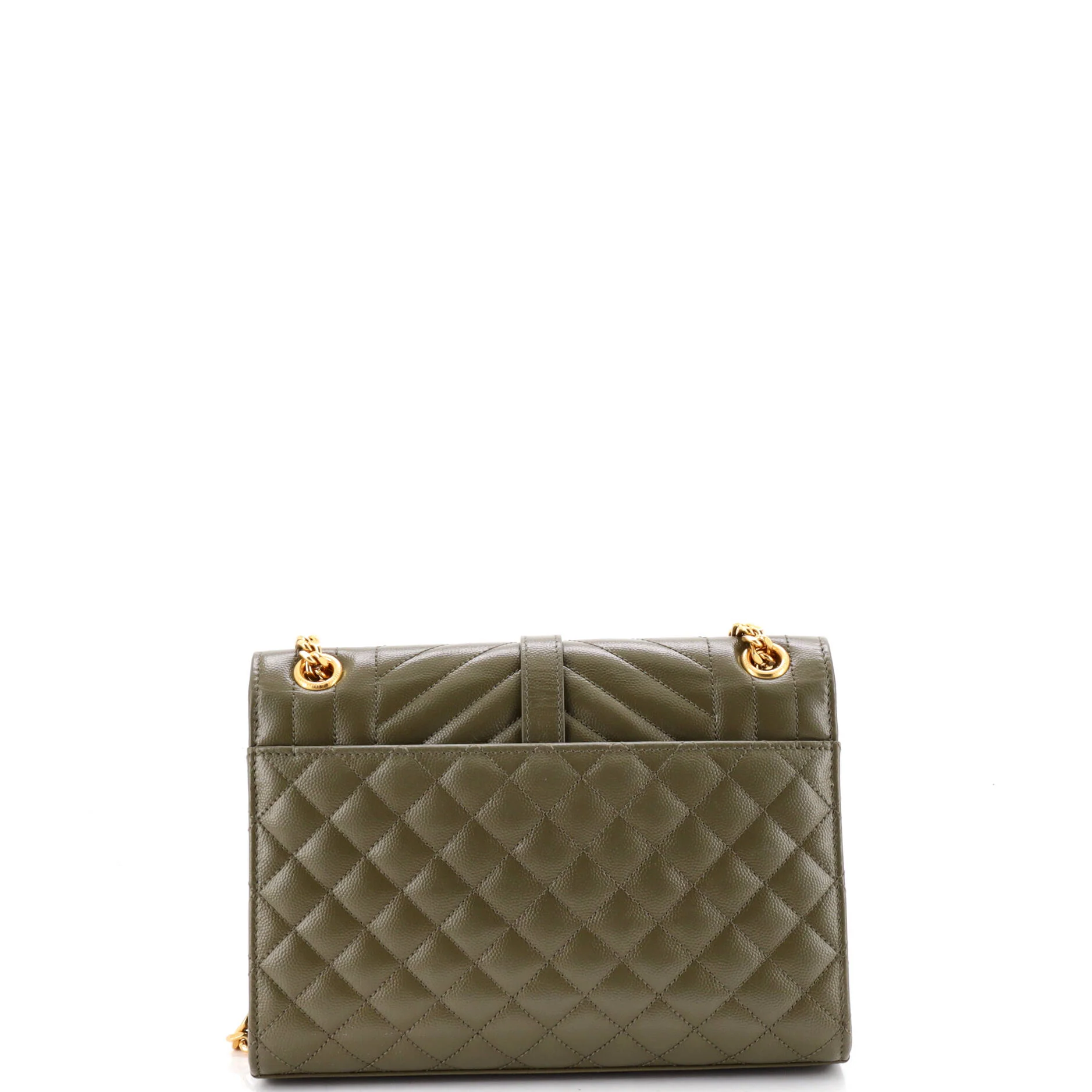 Classic Monogram Envelope Satchel Mixed Matelasse Leather Medium - Image 3