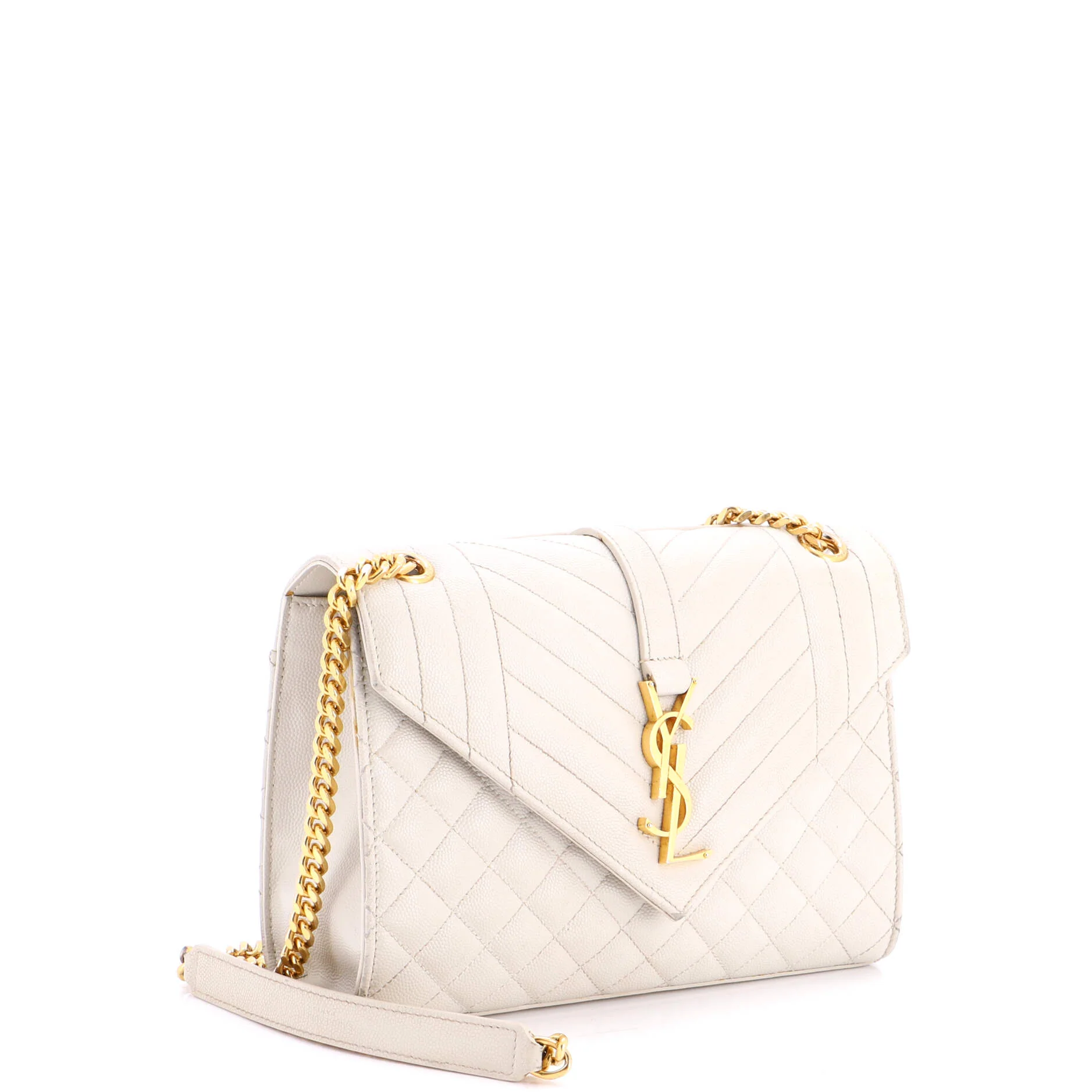 Classic Monogram Envelope Satchel Mixed Matelasse Leather Medium - Image 2