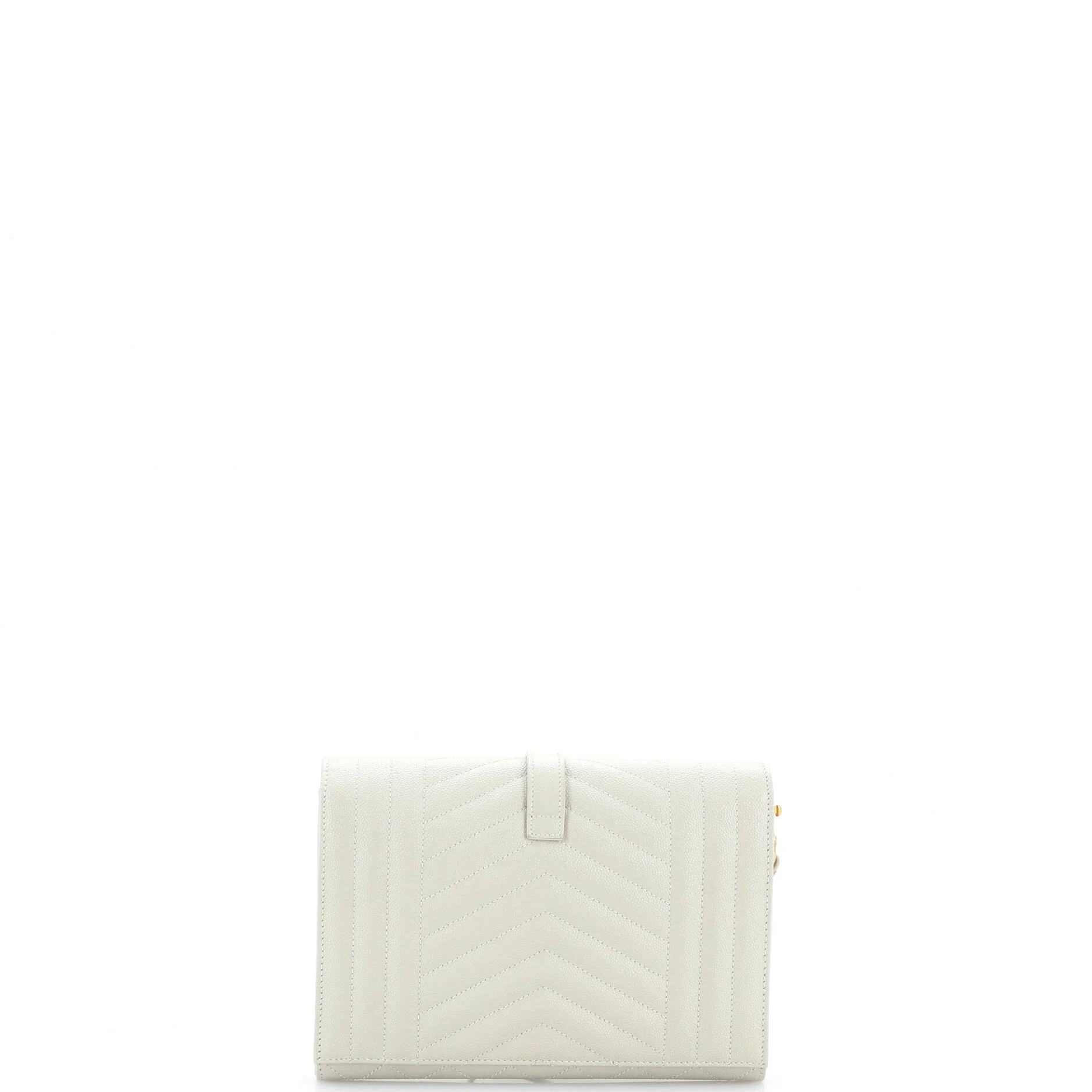 Classic Monogram Envelope Wristlet Clutch Mixed Matelasse Leather - Image 3