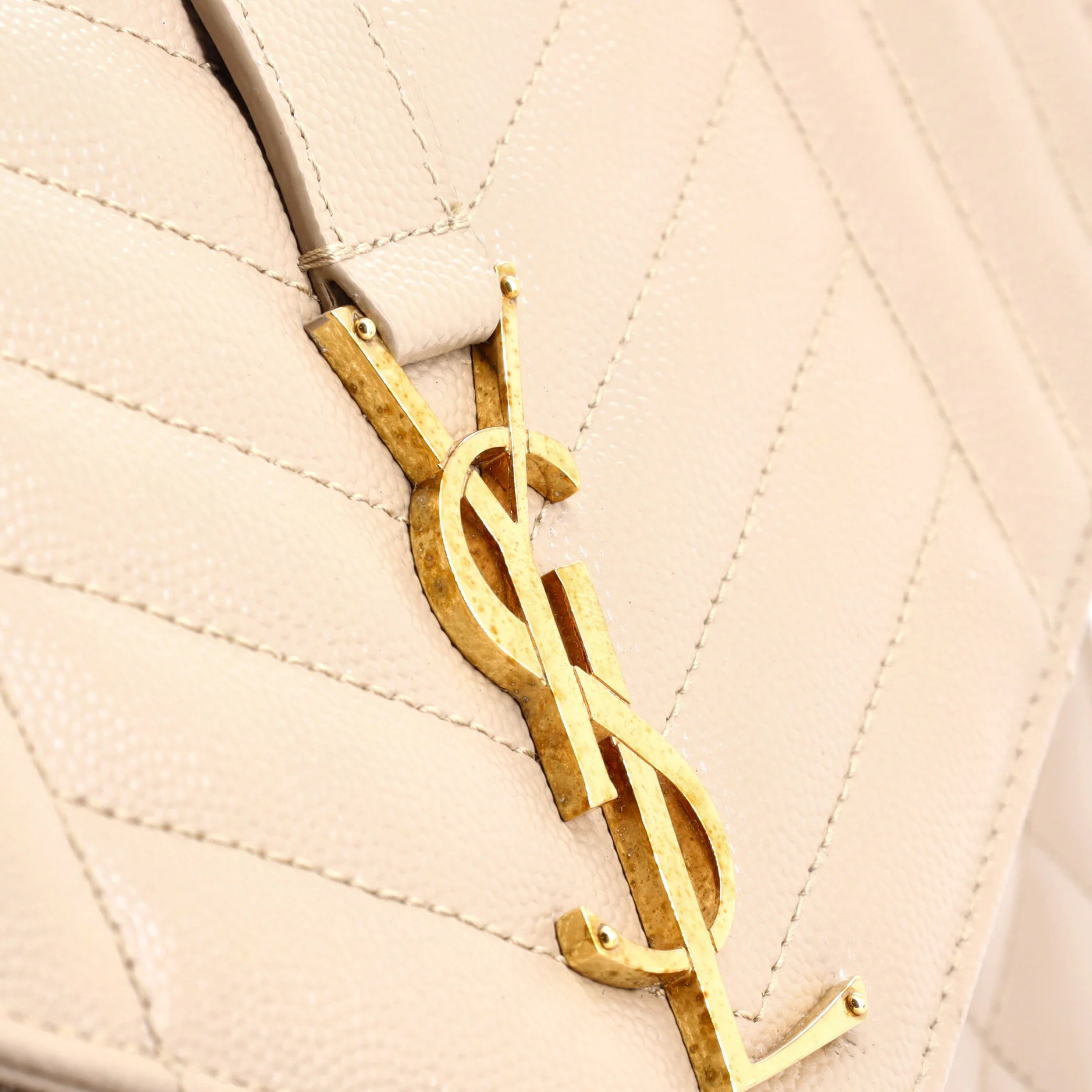 Classic Monogram Envelope Wristlet Clutch Mixed Matelasse Leather - Image 6